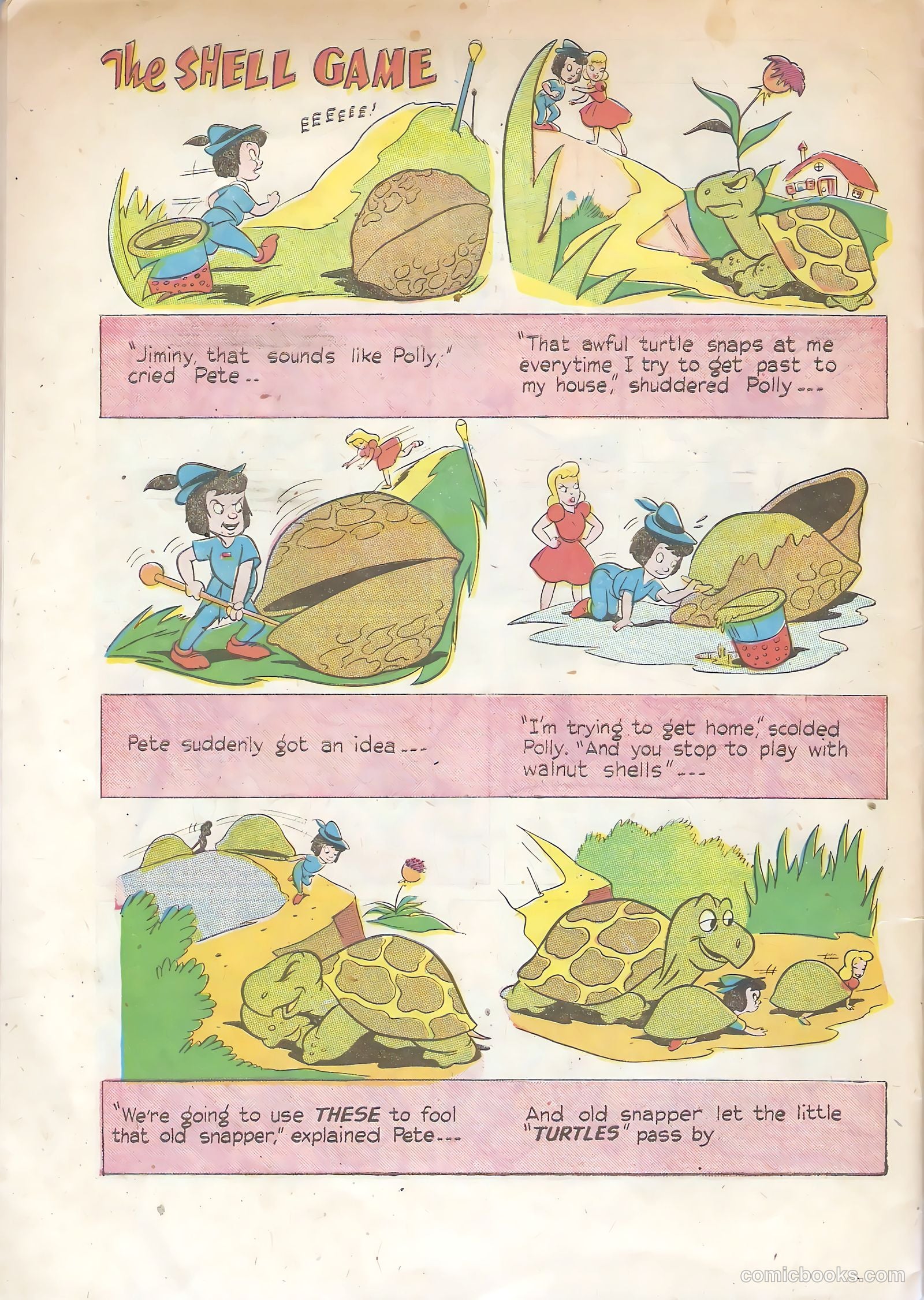 Tick Tock Tales [Tick Tock Comics] #22 (1947) — page 34 of 36