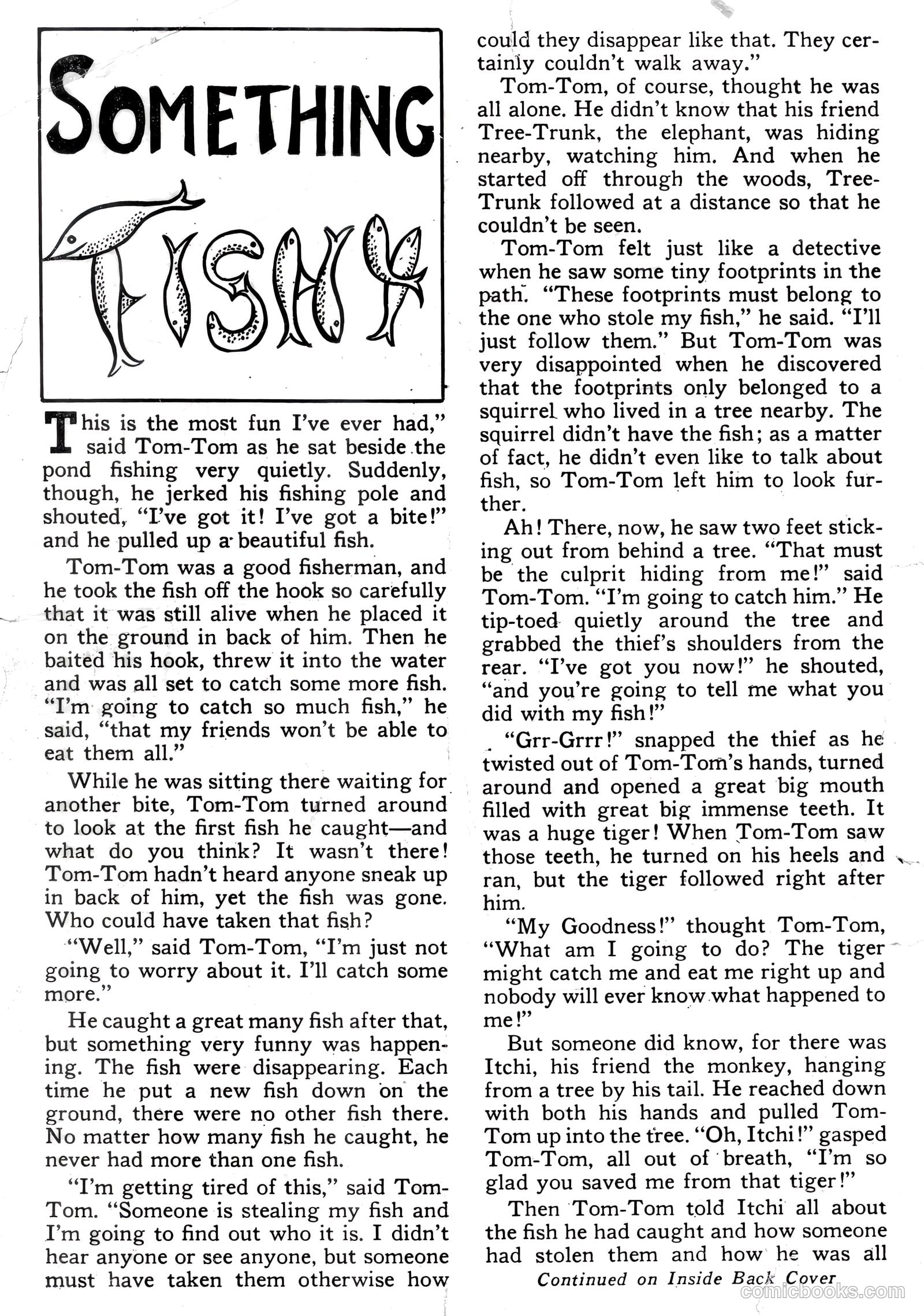 Tick Tock Tales [Tick Tock Comics] #23 (1947) — page 2 of 36