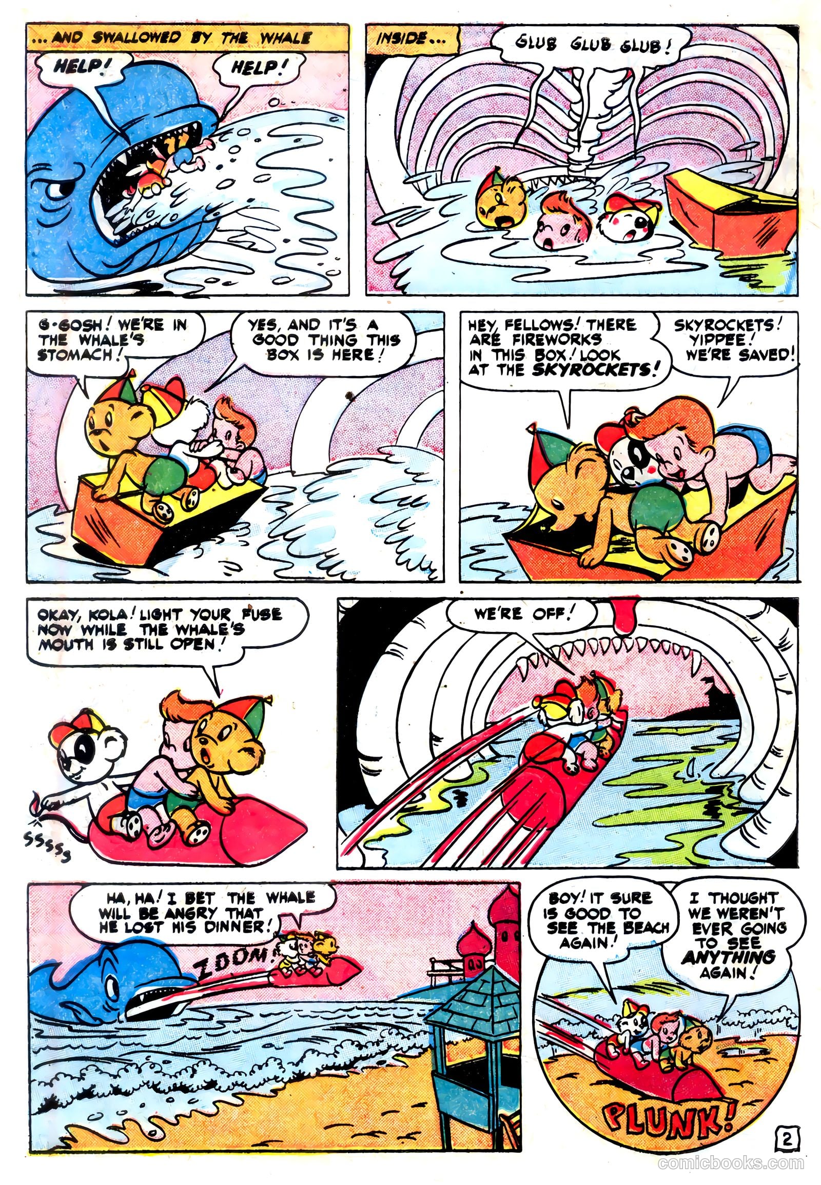 Tick Tock Tales [Tick Tock Comics] #23 (1947) — page 4 of 36
