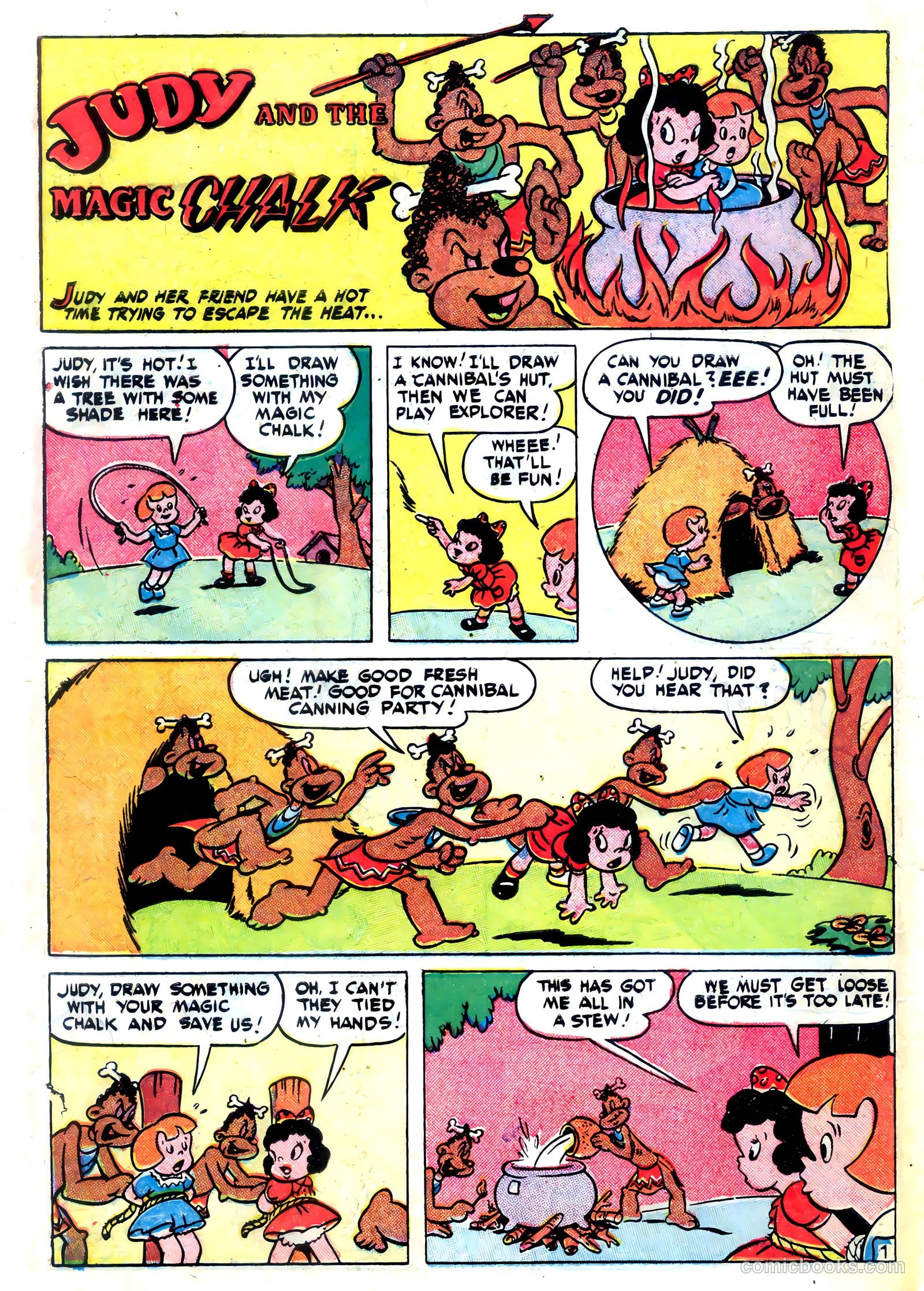 Tick Tock Tales [Tick Tock Comics] #23 (1947) — page 8 of 36
