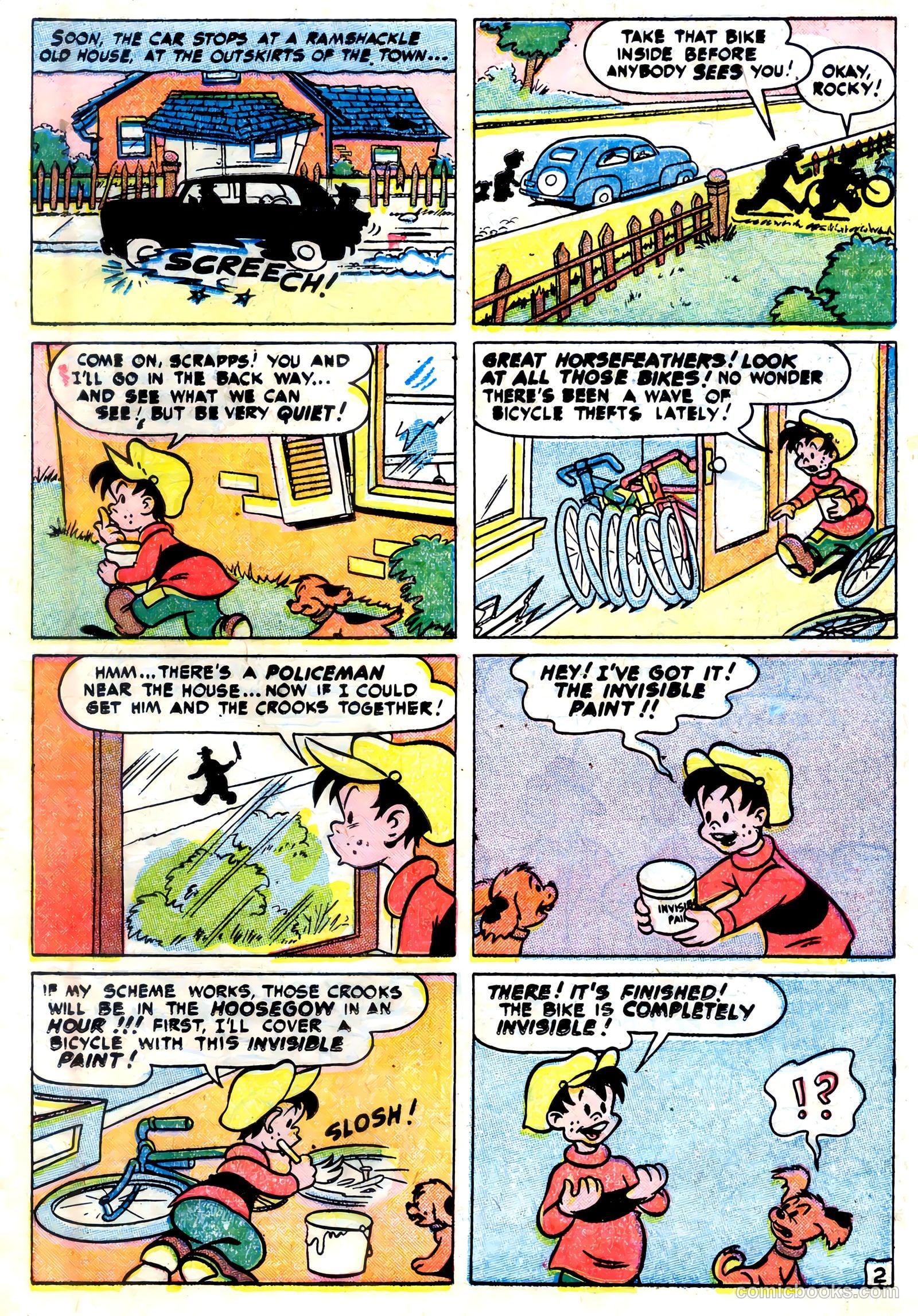 Tick Tock Tales [Tick Tock Comics] #23 (1947) — page 15 of 36