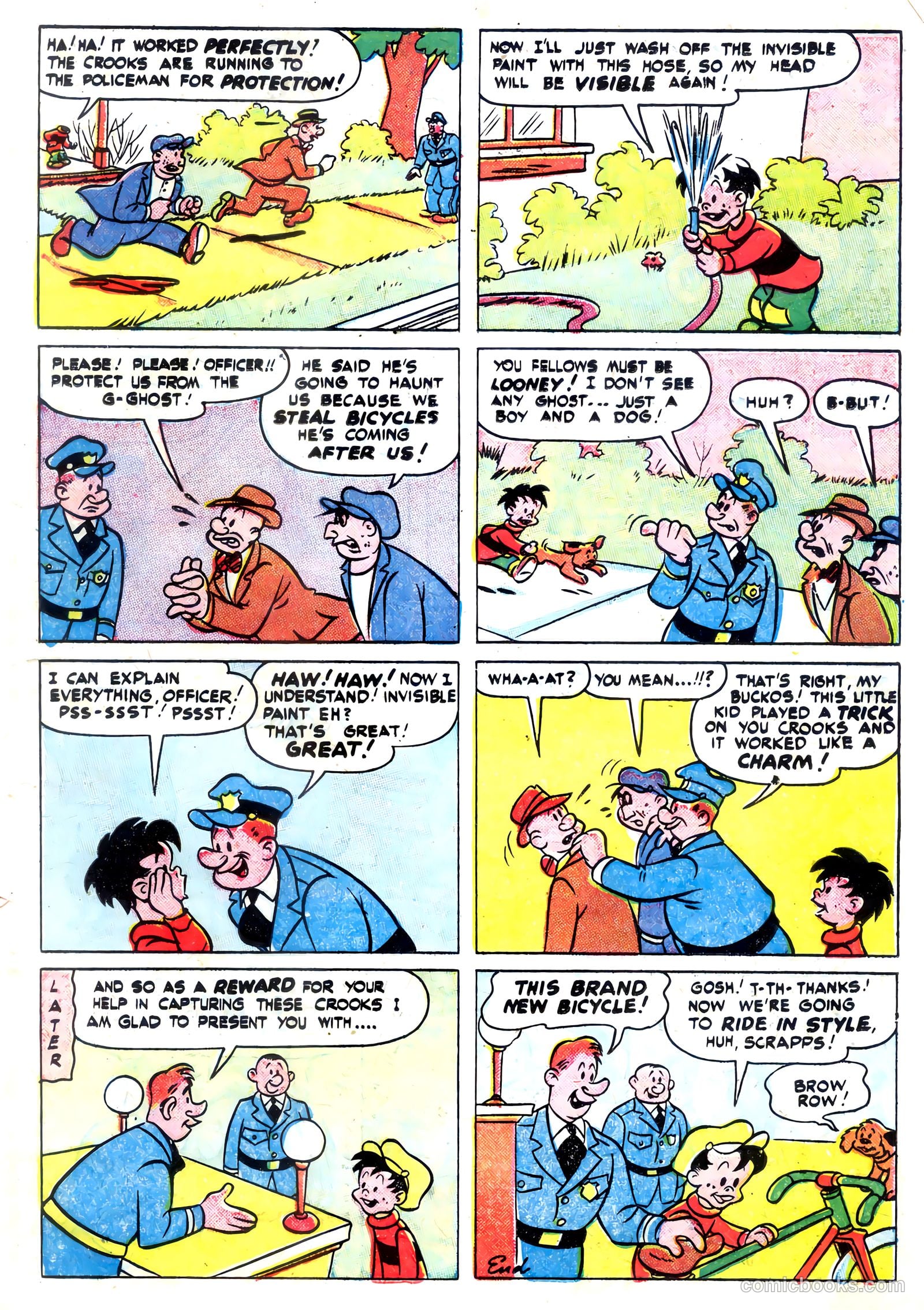 Tick Tock Tales [Tick Tock Comics] #23 (1947) — page 17 of 36