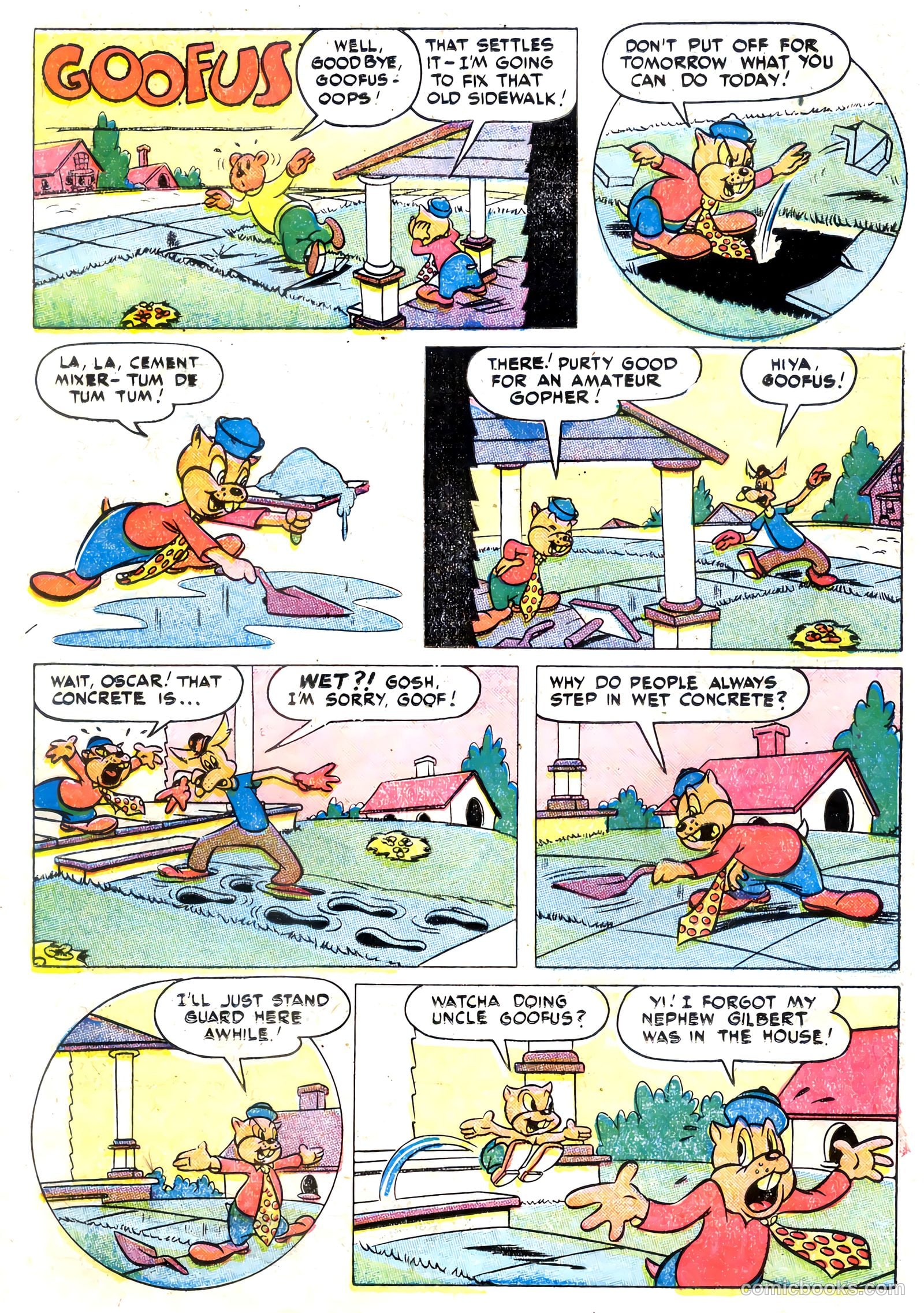 Tick Tock Tales [Tick Tock Comics] #23 (1947) — page 22 of 36