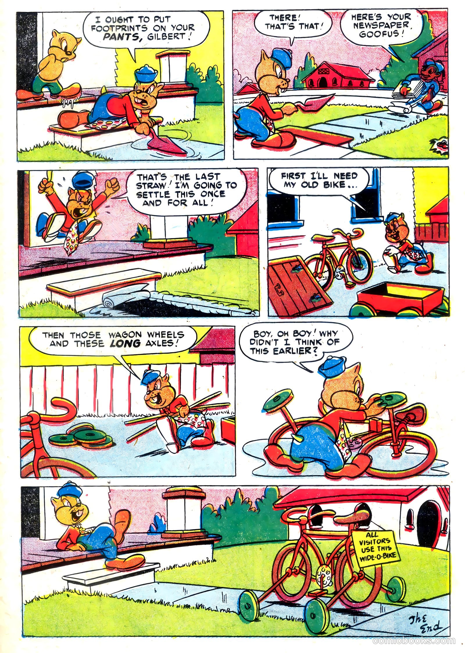 Tick Tock Tales [Tick Tock Comics] #23 (1947) — page 23 of 36