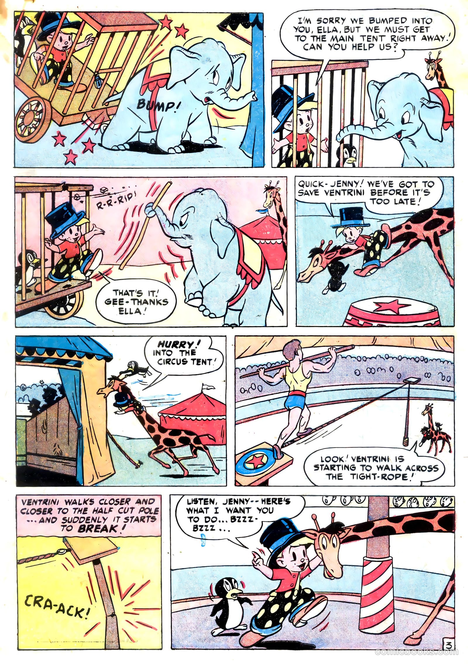 Tick Tock Tales [Tick Tock Comics] #23 (1947) — page 32 of 36
