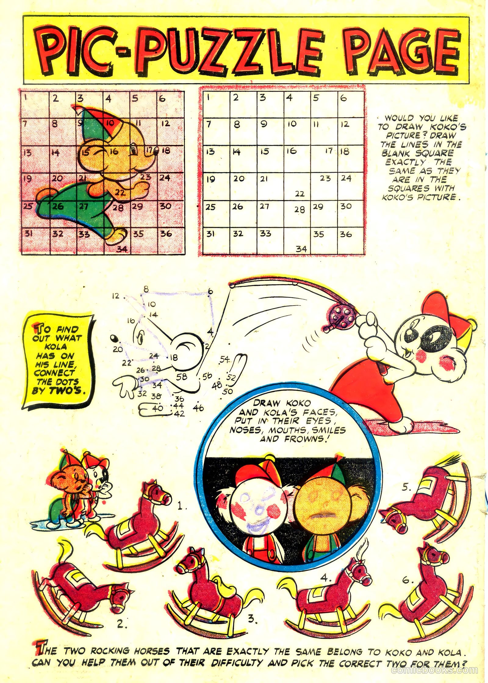 Tick Tock Tales [Tick Tock Comics] #23 (1947) — page 34 of 36