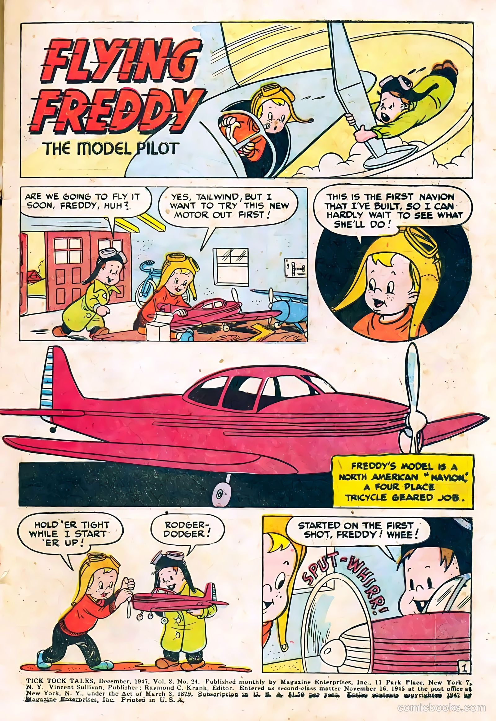 Tick Tock Tales [Tick Tock Comics] #24 (1947) — page 3 of 36