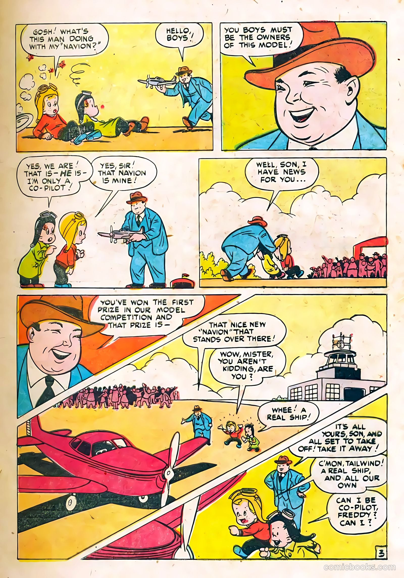 Tick Tock Tales [Tick Tock Comics] #24 (1947) — page 5 of 36