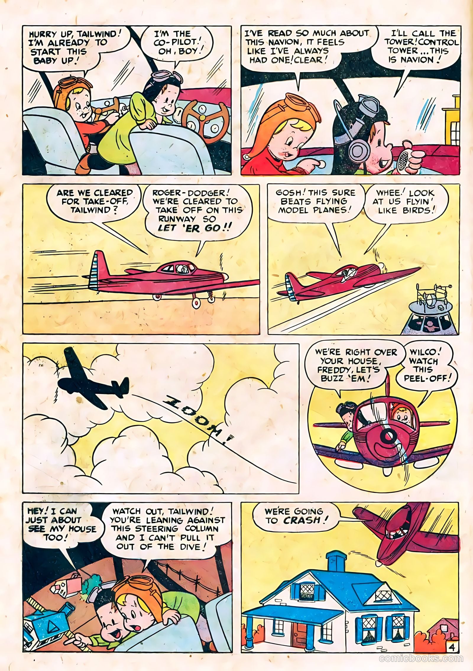 Tick Tock Tales [Tick Tock Comics] #24 (1947) — page 6 of 36