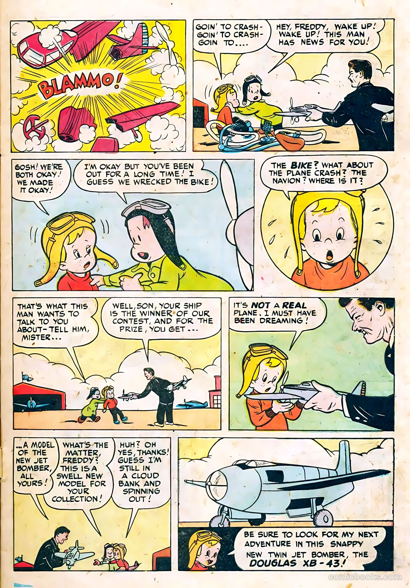 Tick Tock Tales [Tick Tock Comics] #24 (1947) — page 7 of 36
