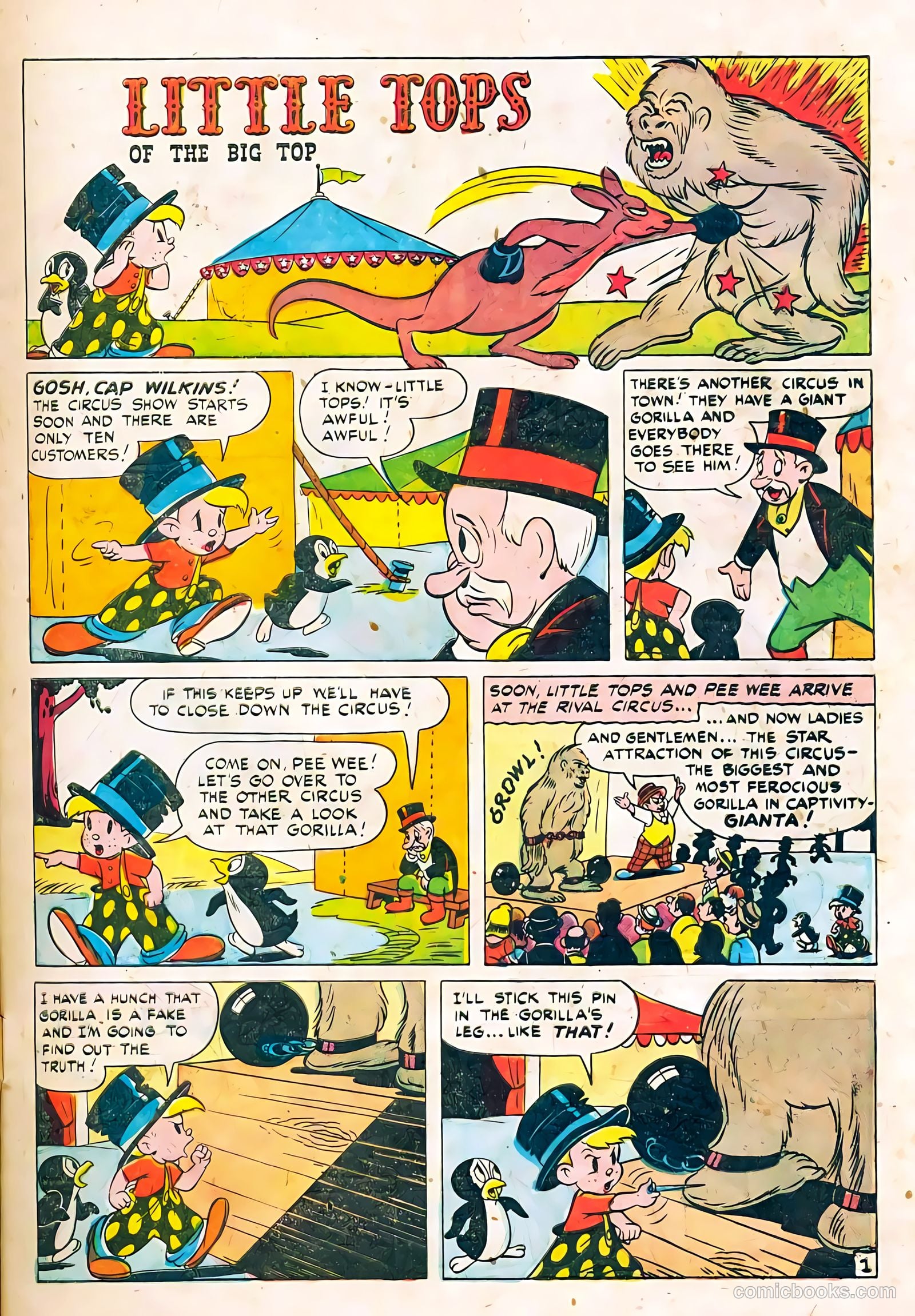 Tick Tock Tales [Tick Tock Comics] #24 (1947) — page 9 of 36