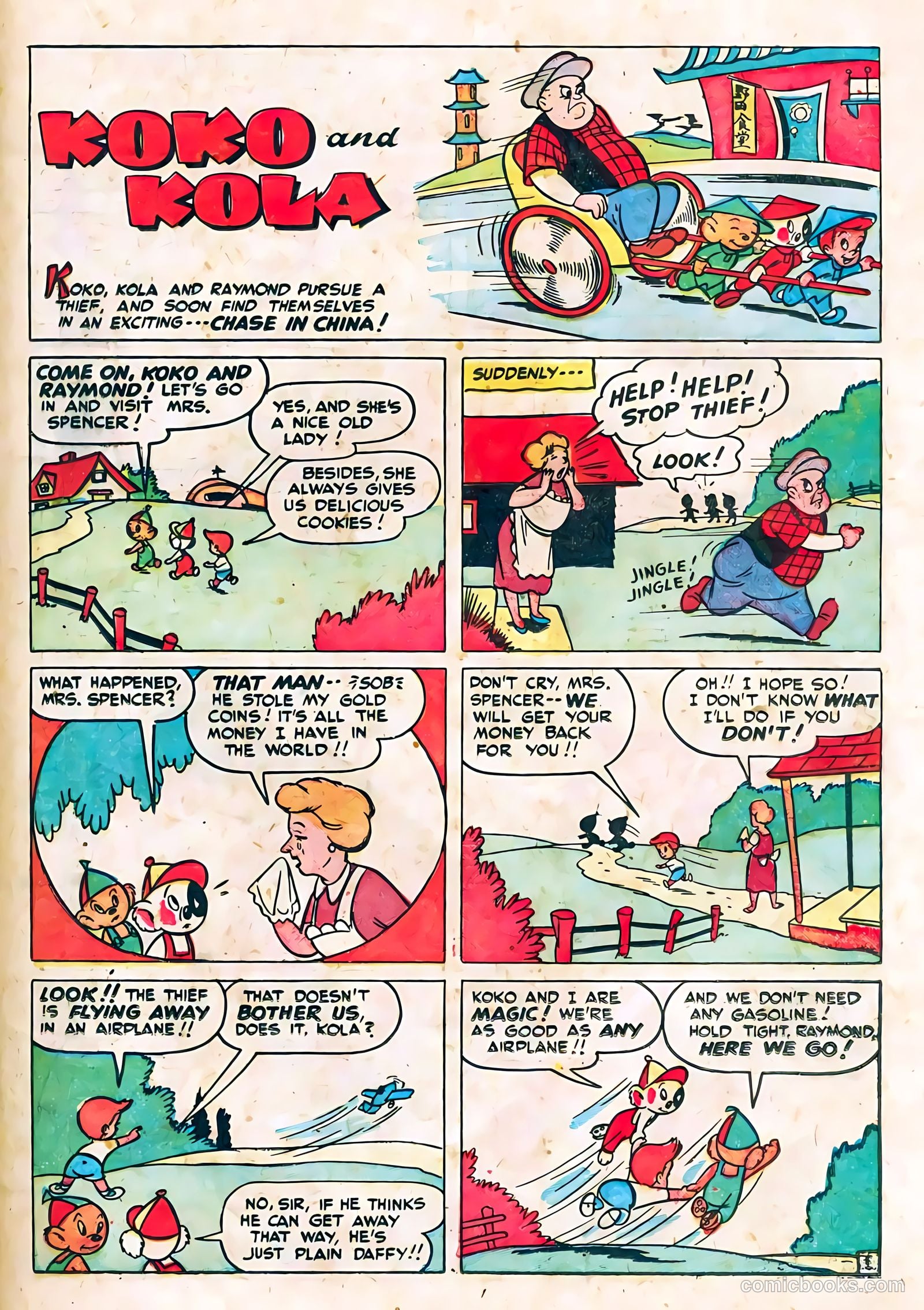 Tick Tock Tales [Tick Tock Comics] #24 (1947) — page 19 of 36