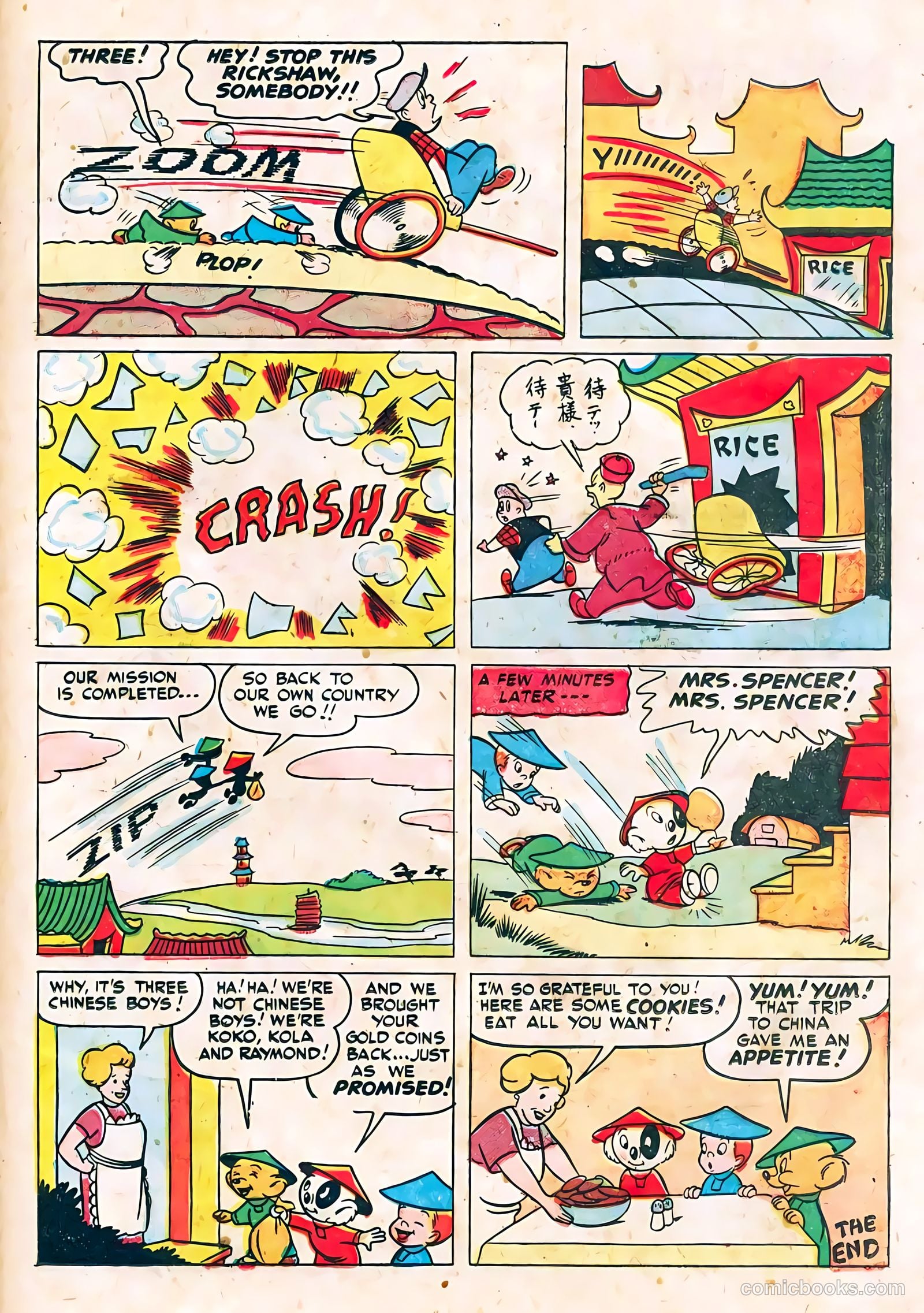 Tick Tock Tales [Tick Tock Comics] #24 (1947) — page 23 of 36