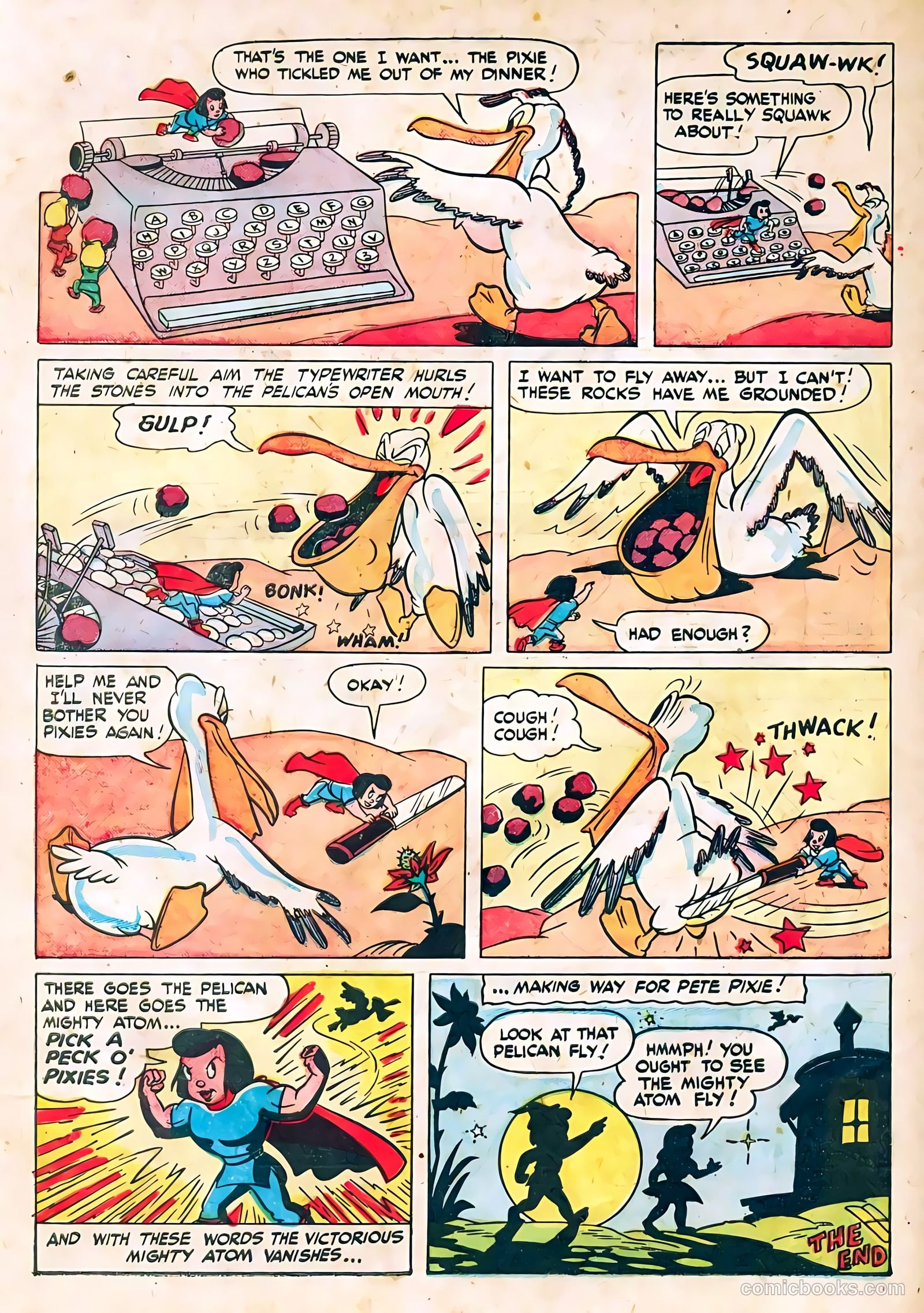 Tick Tock Tales [Tick Tock Comics] #24 (1947) — page 34 of 36