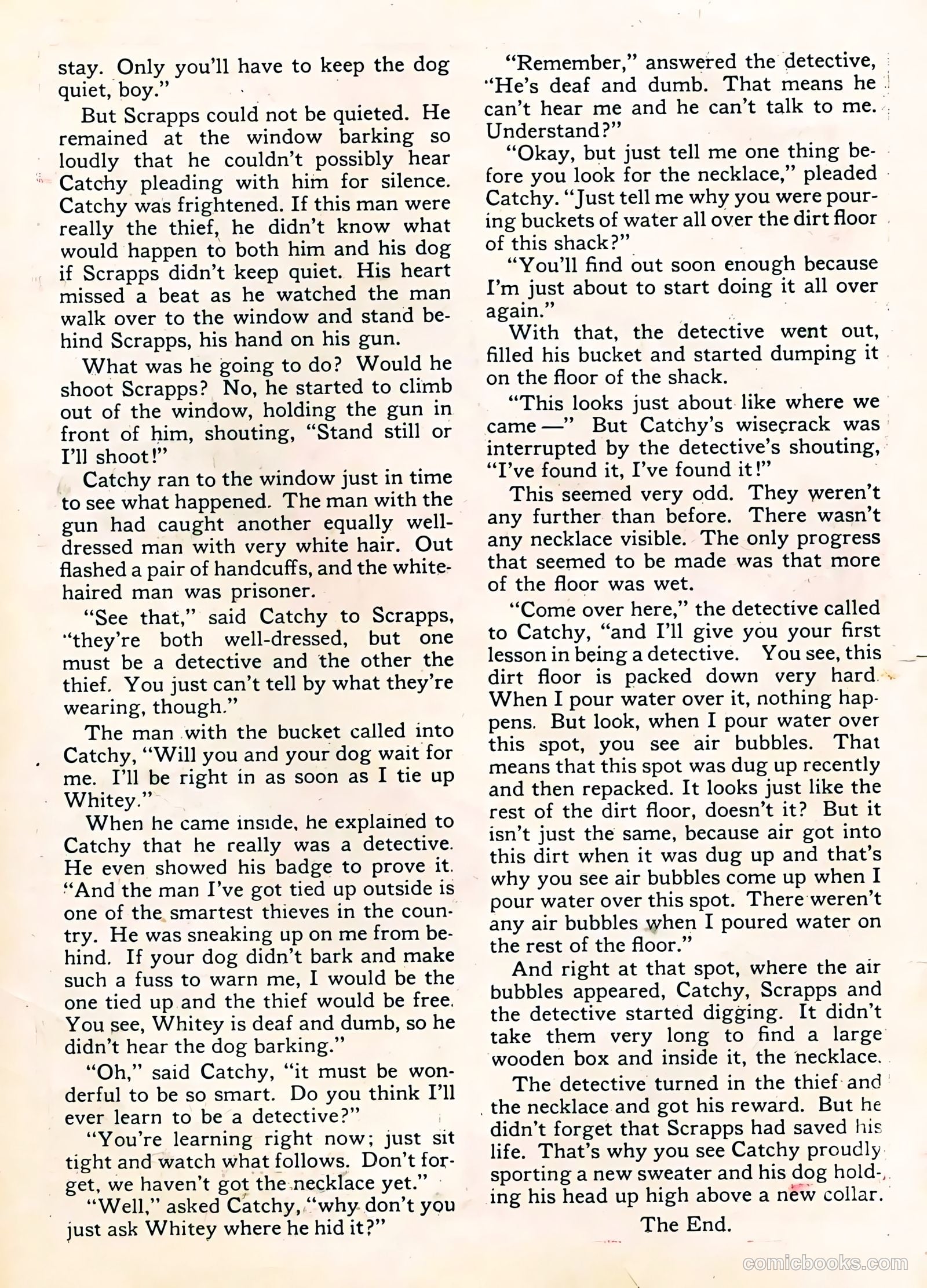 Tick Tock Tales [Tick Tock Comics] #24 (1947) — page 35 of 36