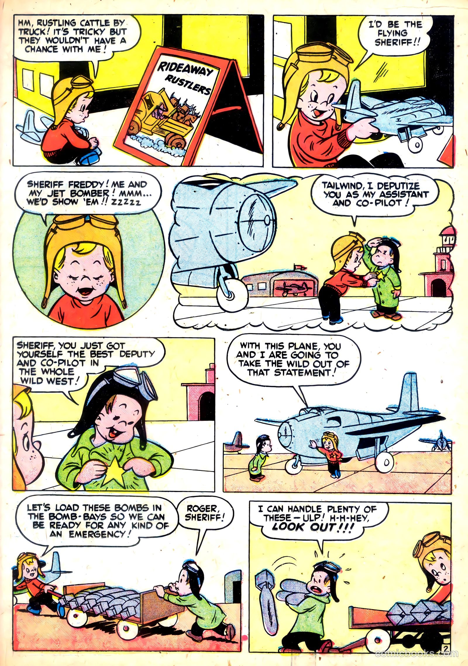 Tick Tock Tales [Tick Tock Comics] #25 (1948) — page 19 of 36