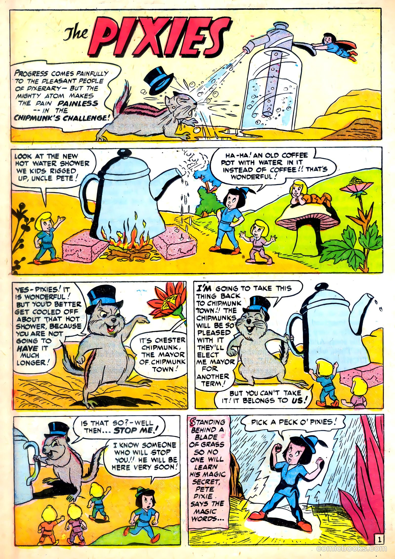 Tick Tock Tales [Tick Tock Comics] #25 (1948) — page 24 of 36
