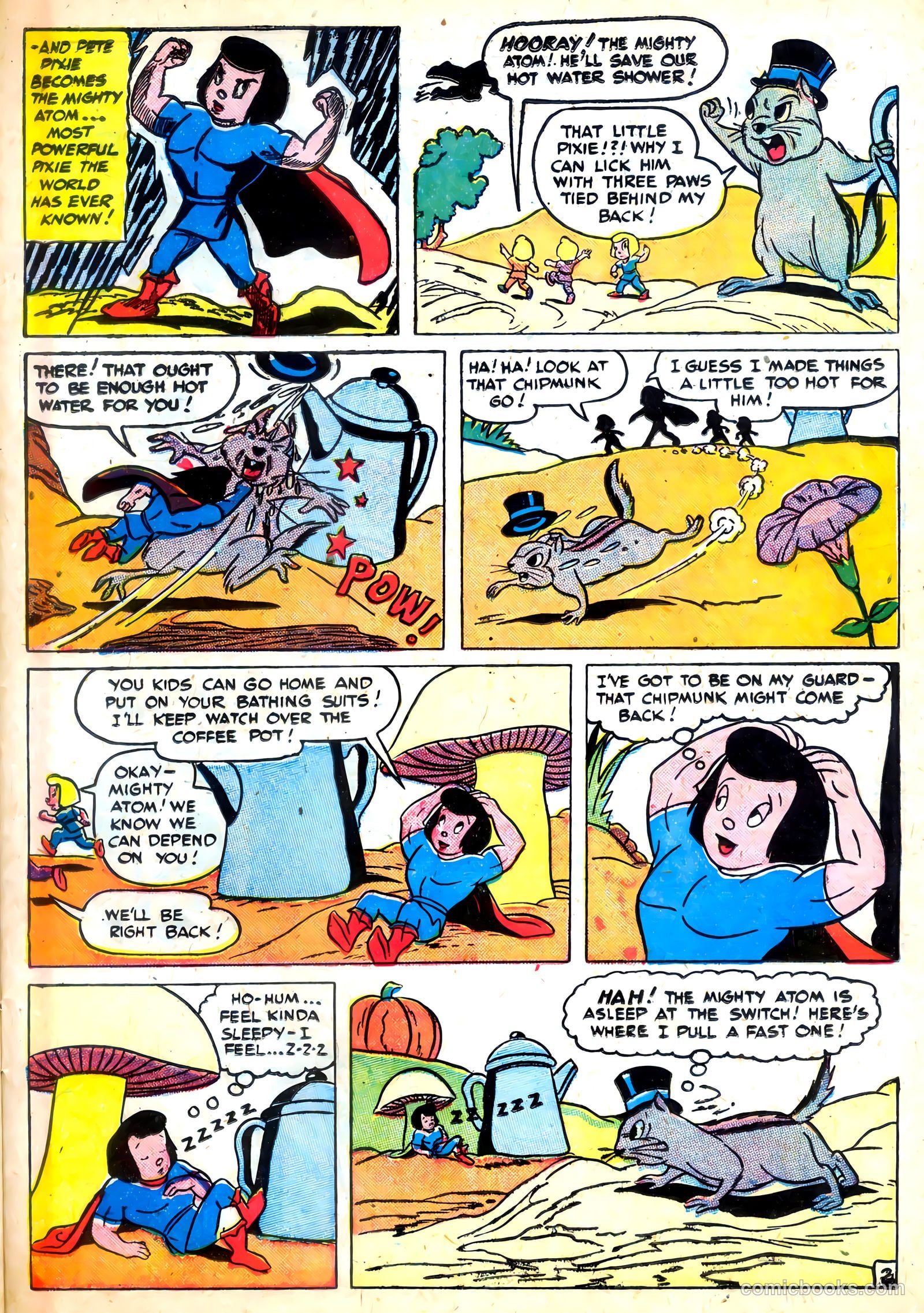 Tick Tock Tales [Tick Tock Comics] #25 (1948) — page 25 of 36