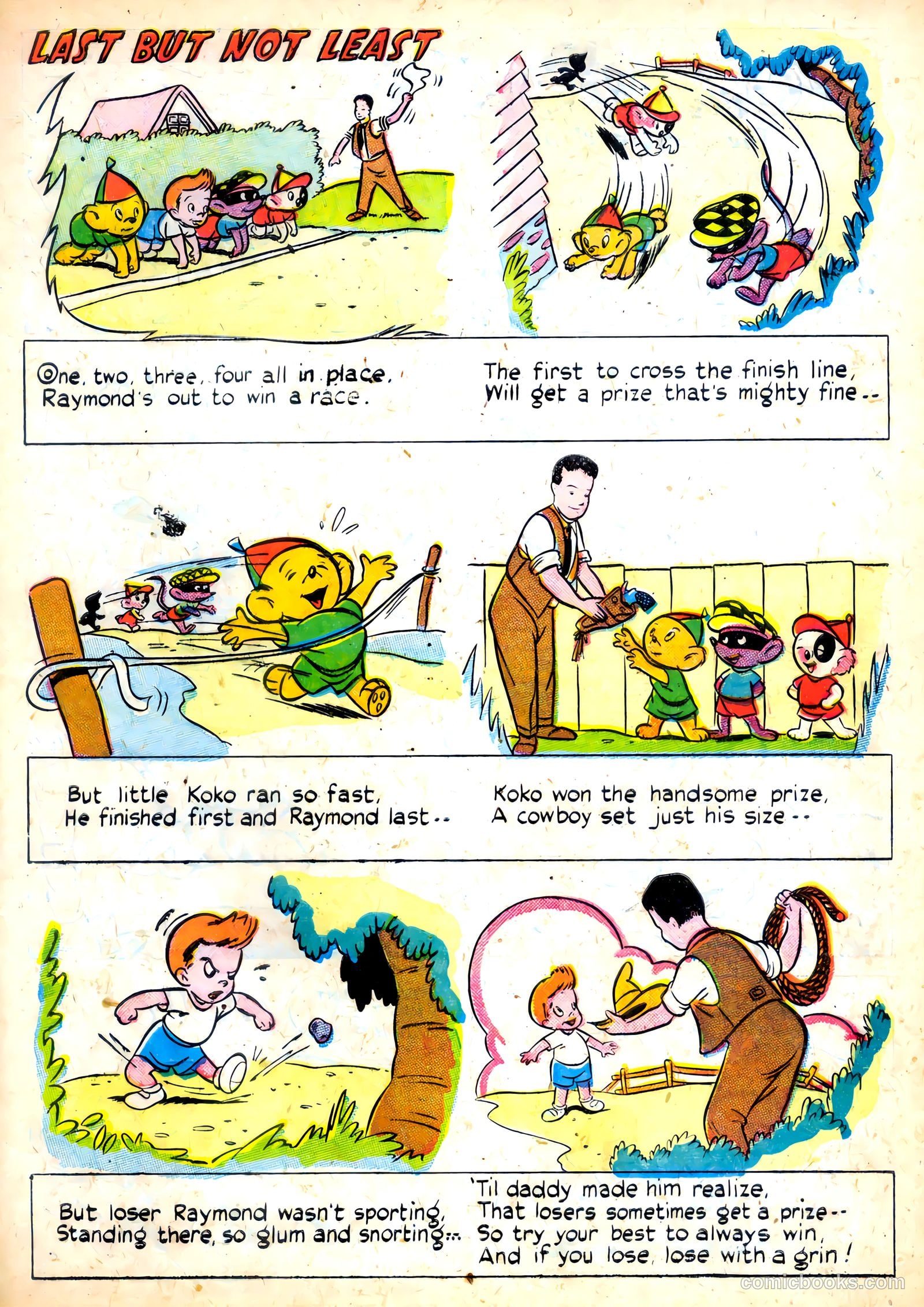 Tick Tock Tales [Tick Tock Comics] #25 (1948) — page 29 of 36