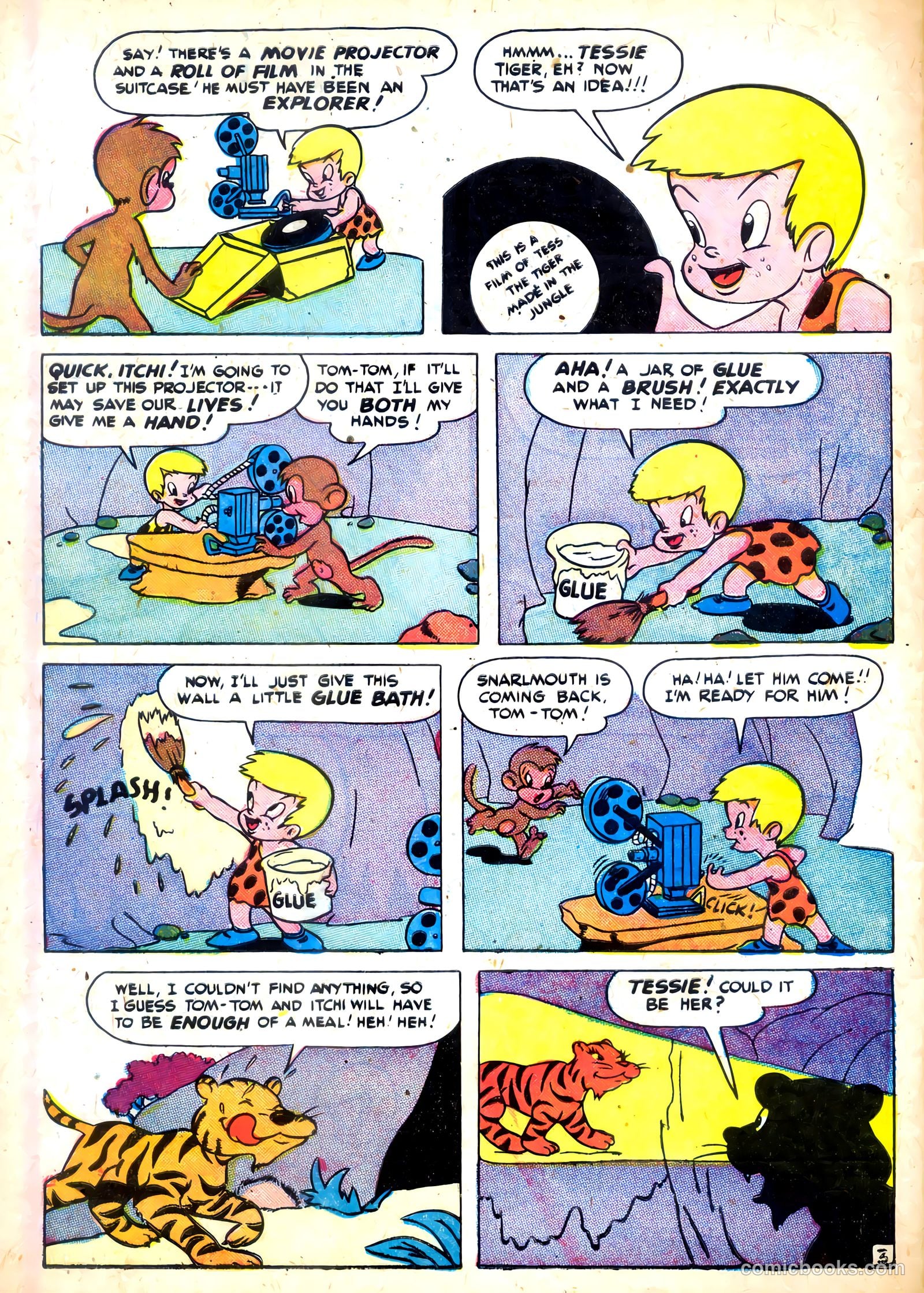 Tick Tock Tales [Tick Tock Comics] #25 (1948) — page 32 of 36