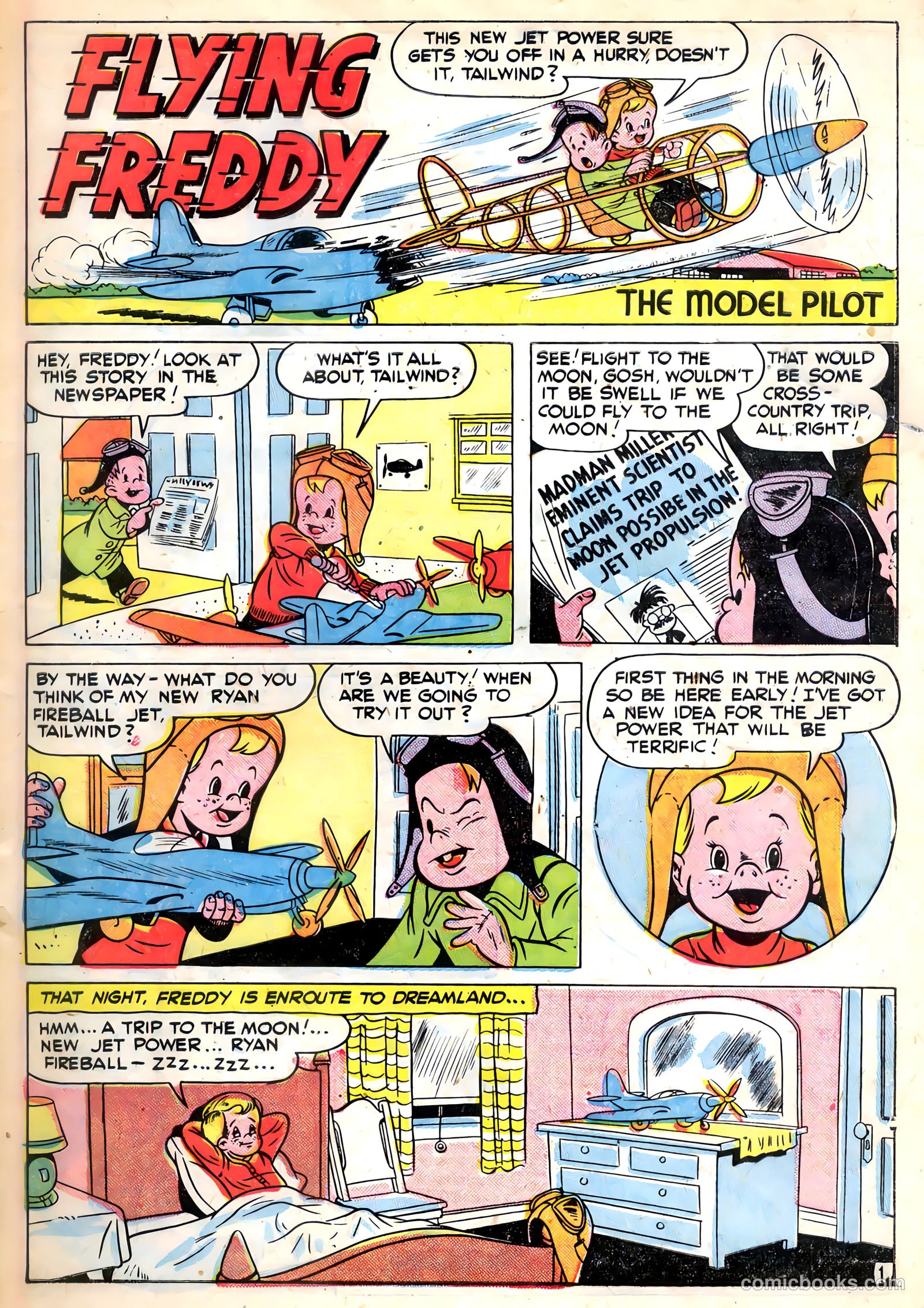 Tick Tock Tales [Tick Tock Comics] #26 (1948) — page 4 of 37