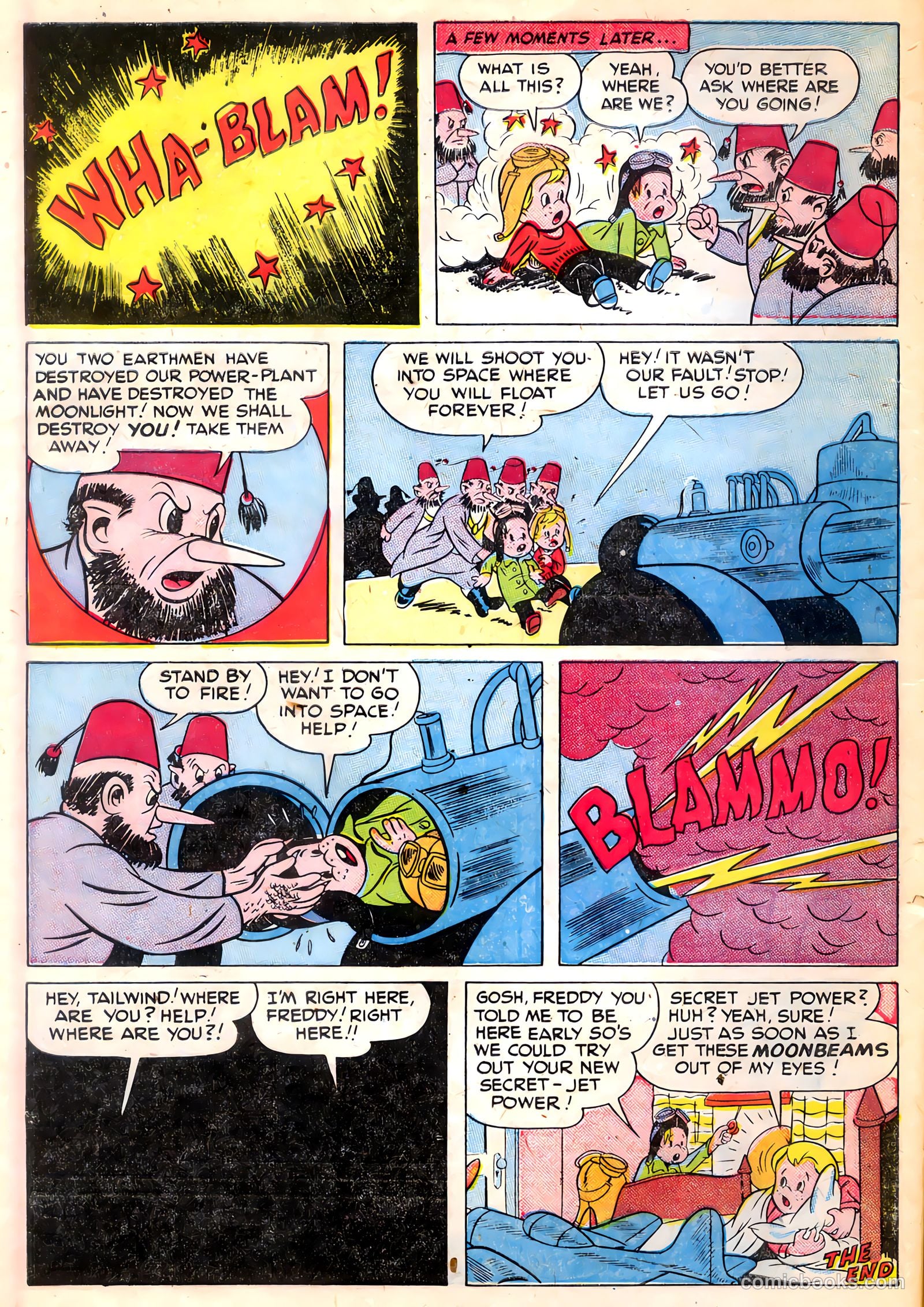 Tick Tock Tales [Tick Tock Comics] #26 (1948) — page 7 of 37