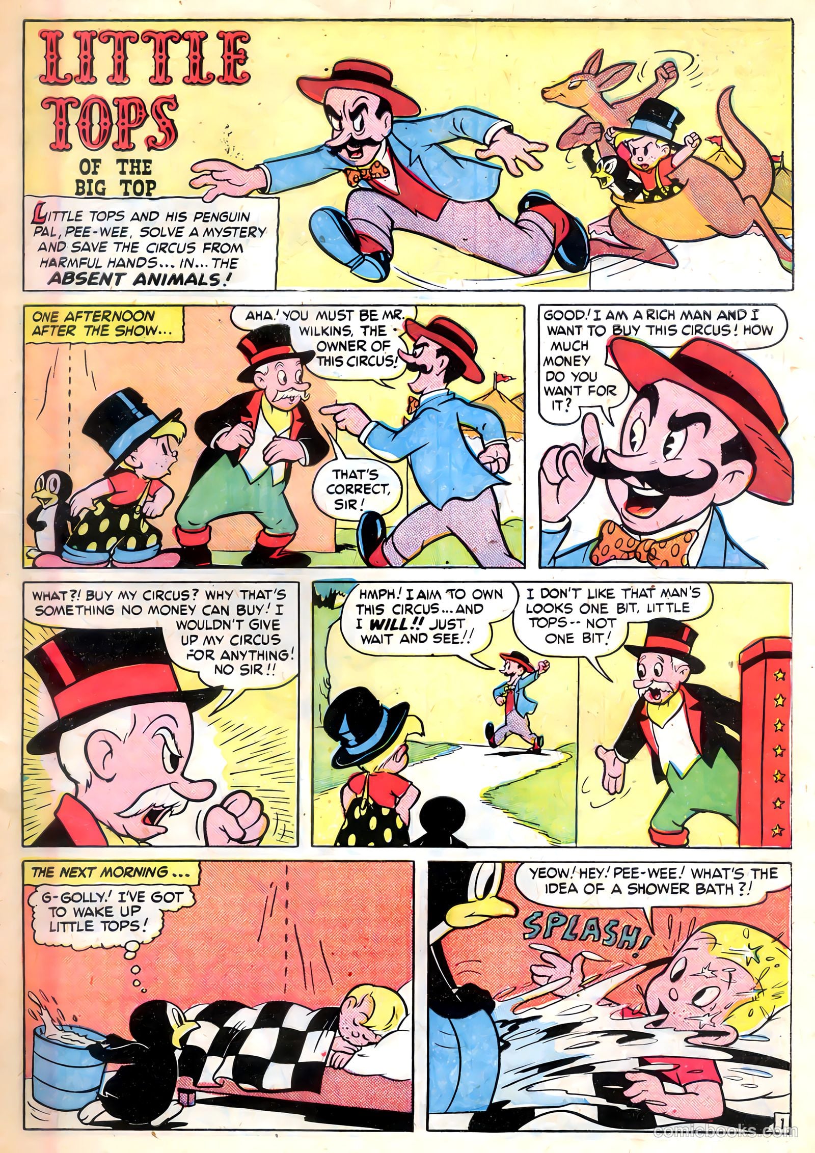 Tick Tock Tales [Tick Tock Comics] #26 (1948) — page 8 of 37