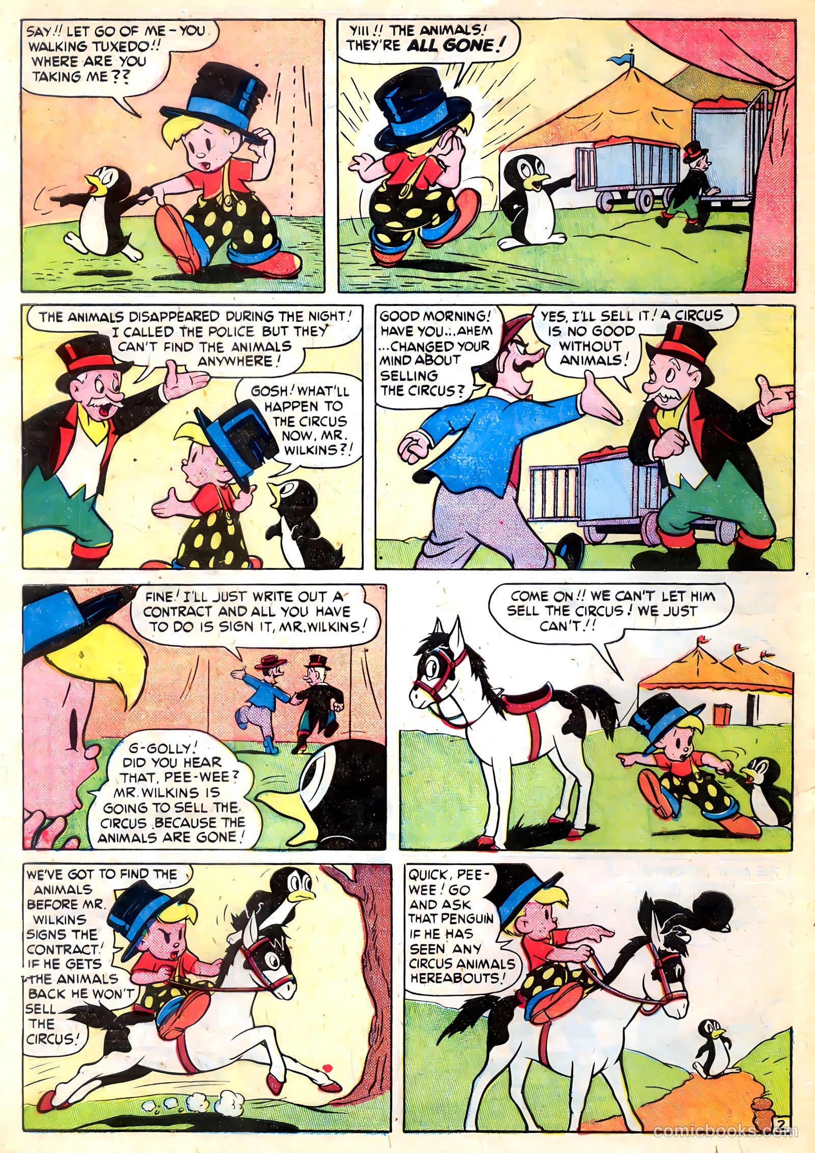 Tick Tock Tales [Tick Tock Comics] #26 (1948) — page 9 of 37