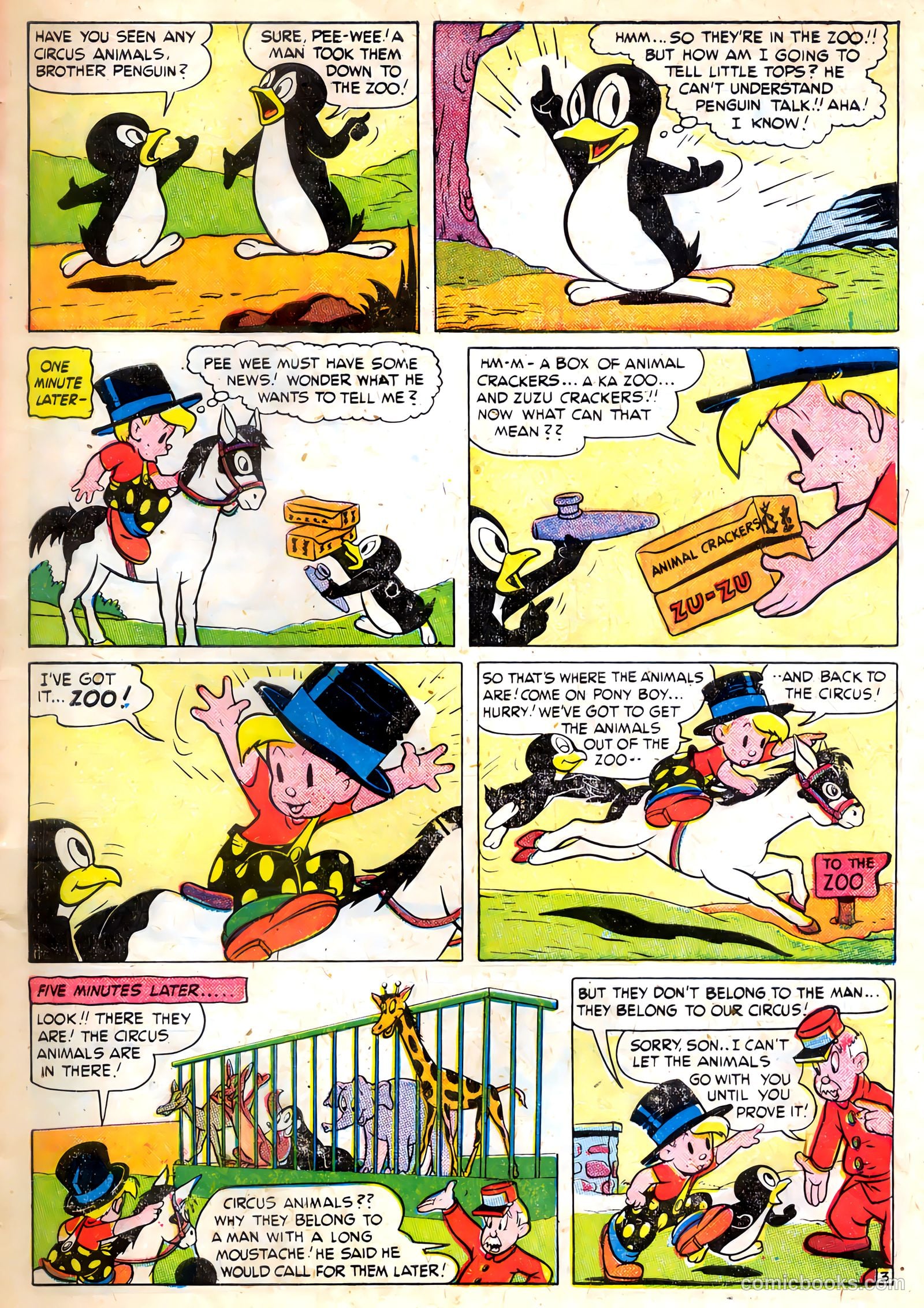 Tick Tock Tales [Tick Tock Comics] #26 (1948) — page 10 of 37