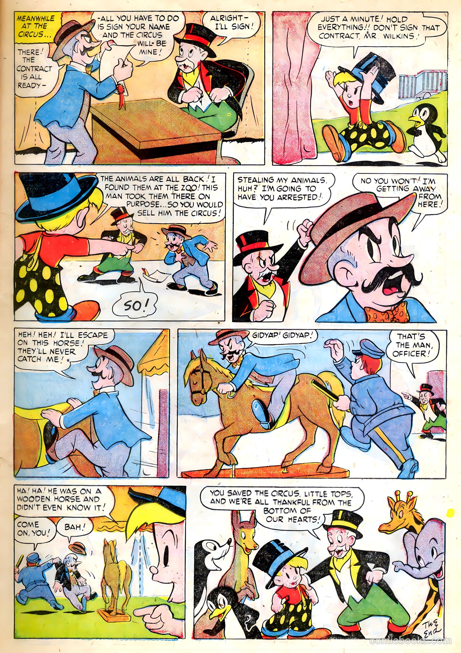 Tick Tock Tales [Tick Tock Comics] #26 (1948) — page 12 of 37