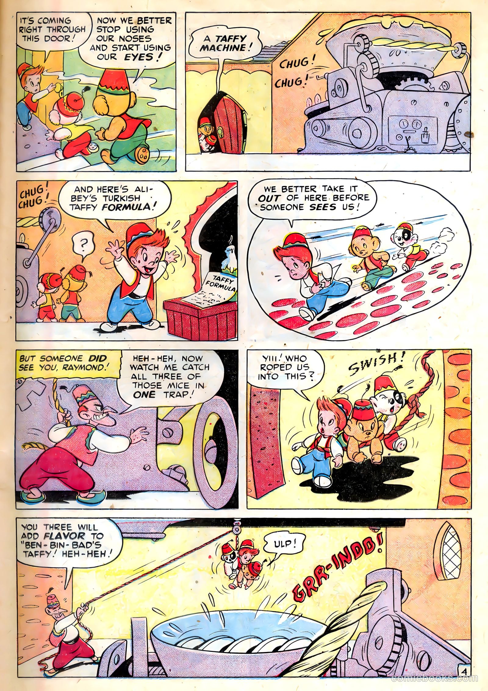 Tick Tock Tales [Tick Tock Comics] #26 (1948) — page 16 of 37