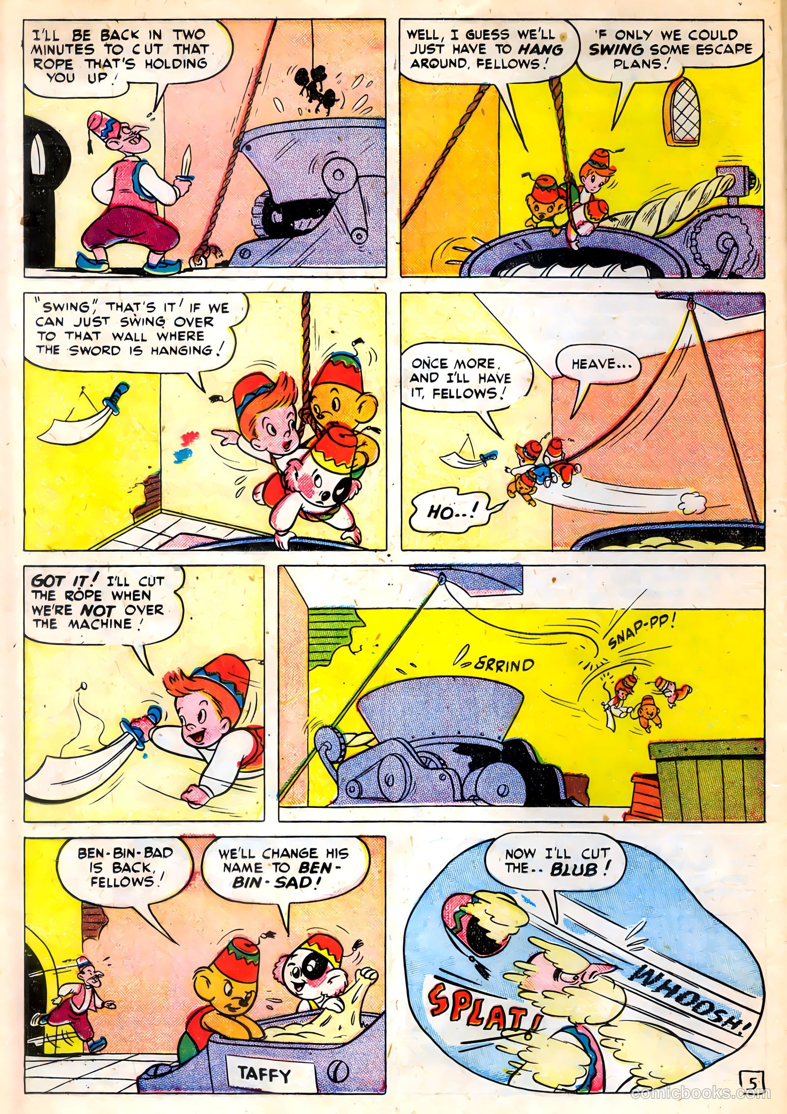 Tick Tock Tales [Tick Tock Comics] #26 (1948) — page 17 of 37