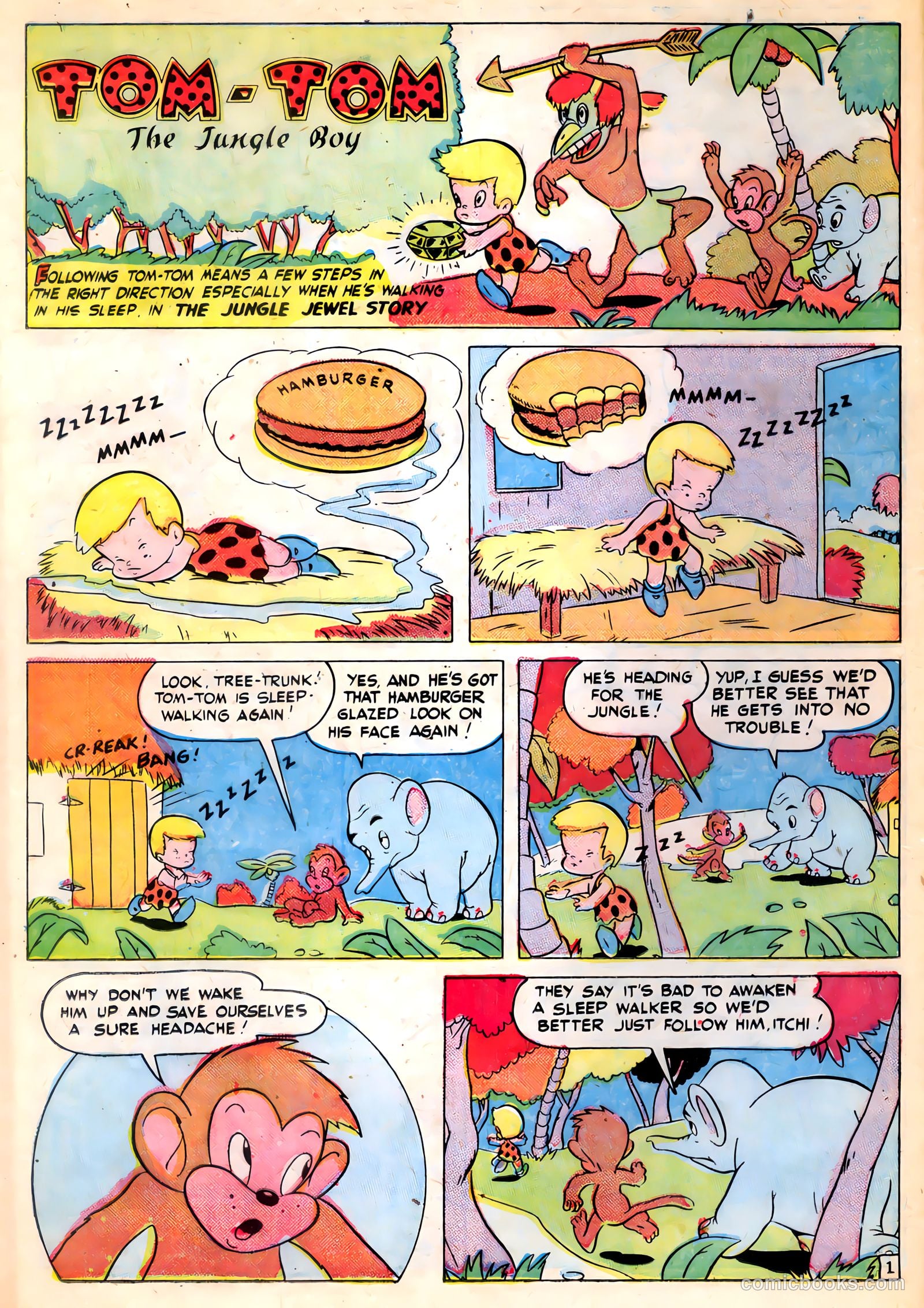 Tick Tock Tales [Tick Tock Comics] #26 (1948) — page 19 of 37