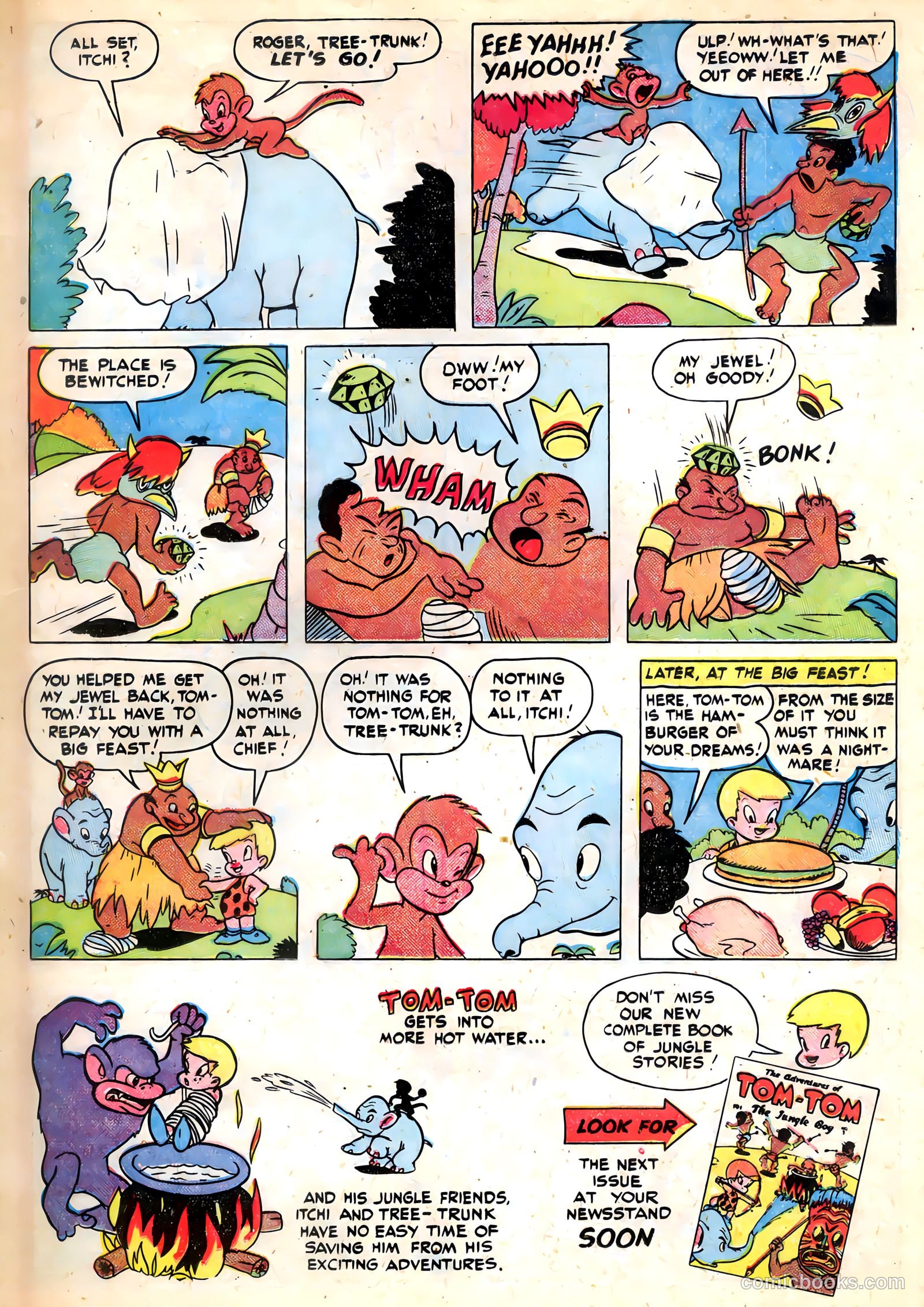 Tick Tock Tales [Tick Tock Comics] #26 (1948) — page 22 of 37