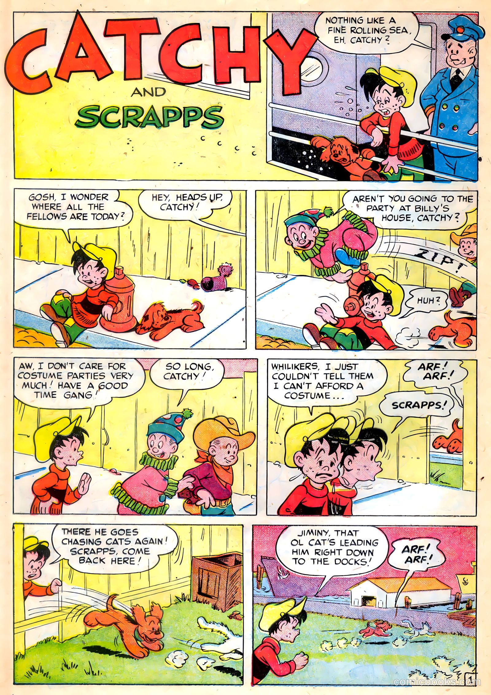 Tick Tock Tales [Tick Tock Comics] #26 (1948) — page 23 of 37