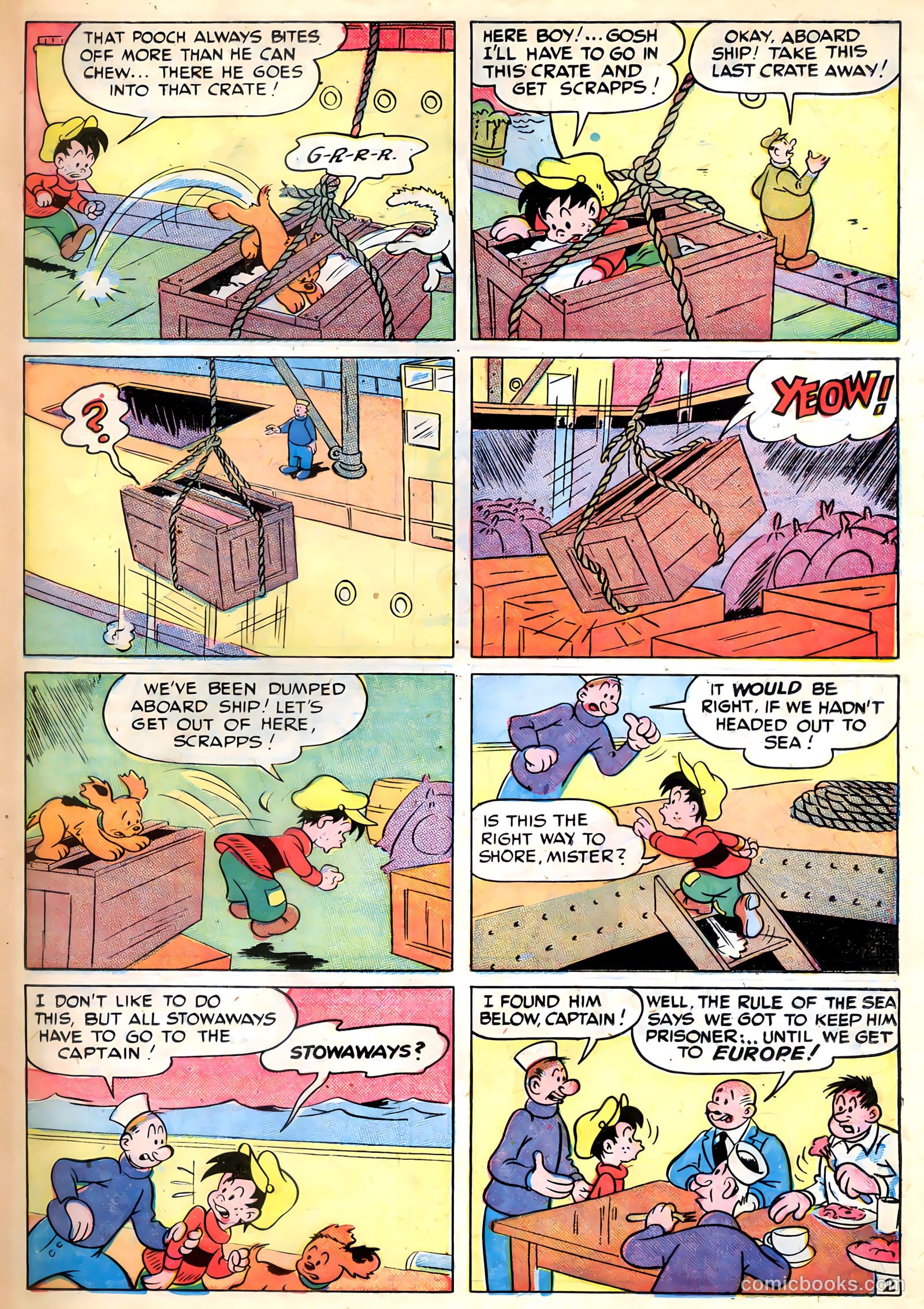 Tick Tock Tales [Tick Tock Comics] #26 (1948) — page 24 of 37