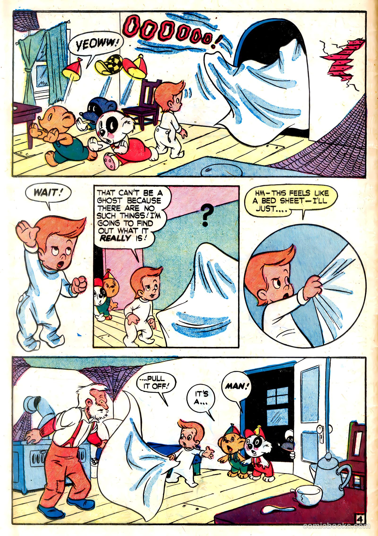 Tick Tock Tales [Tick Tock Comics] #27 (1950) — page 6 of 36