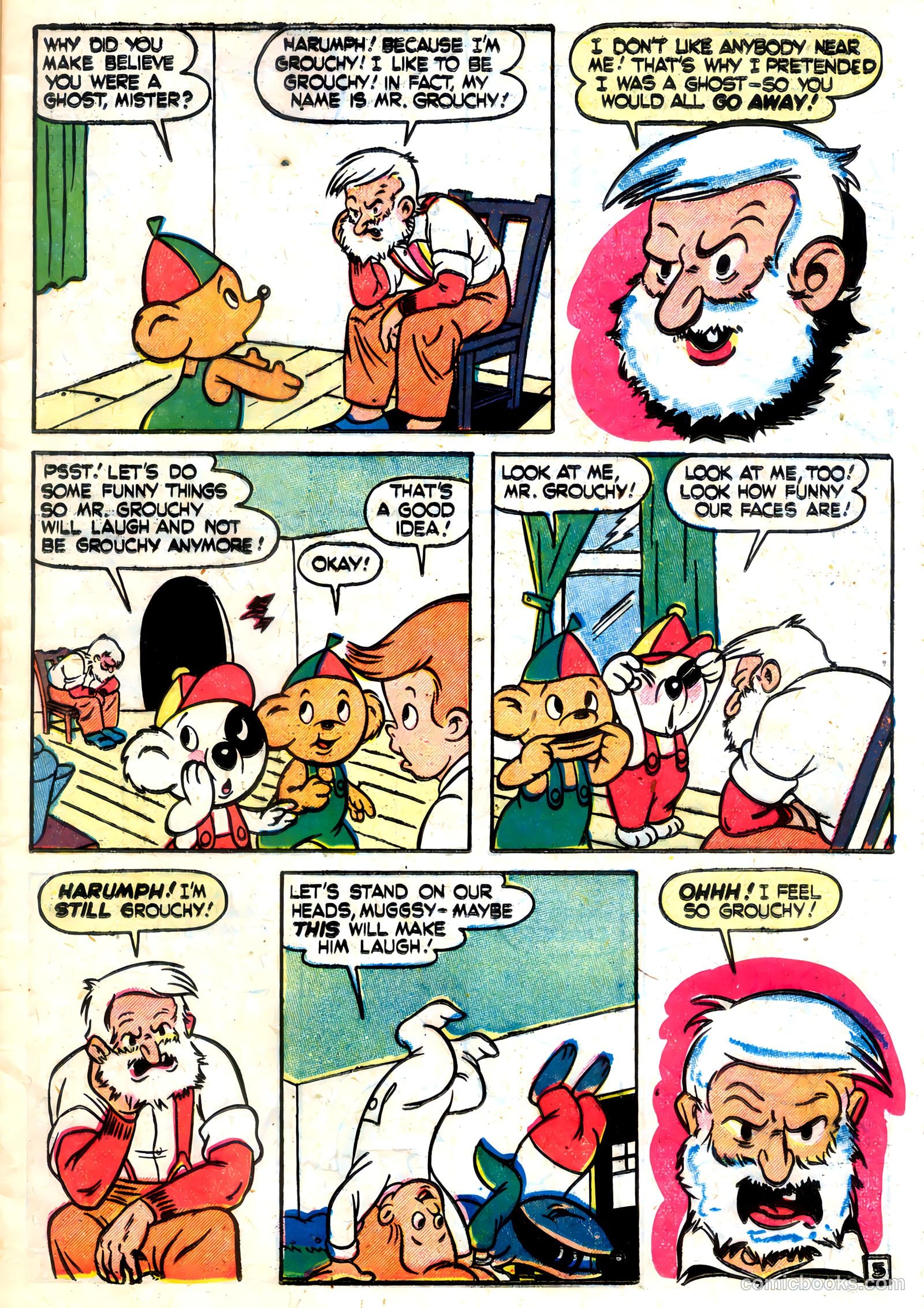 Tick Tock Tales [Tick Tock Comics] #27 (1950) — page 7 of 36