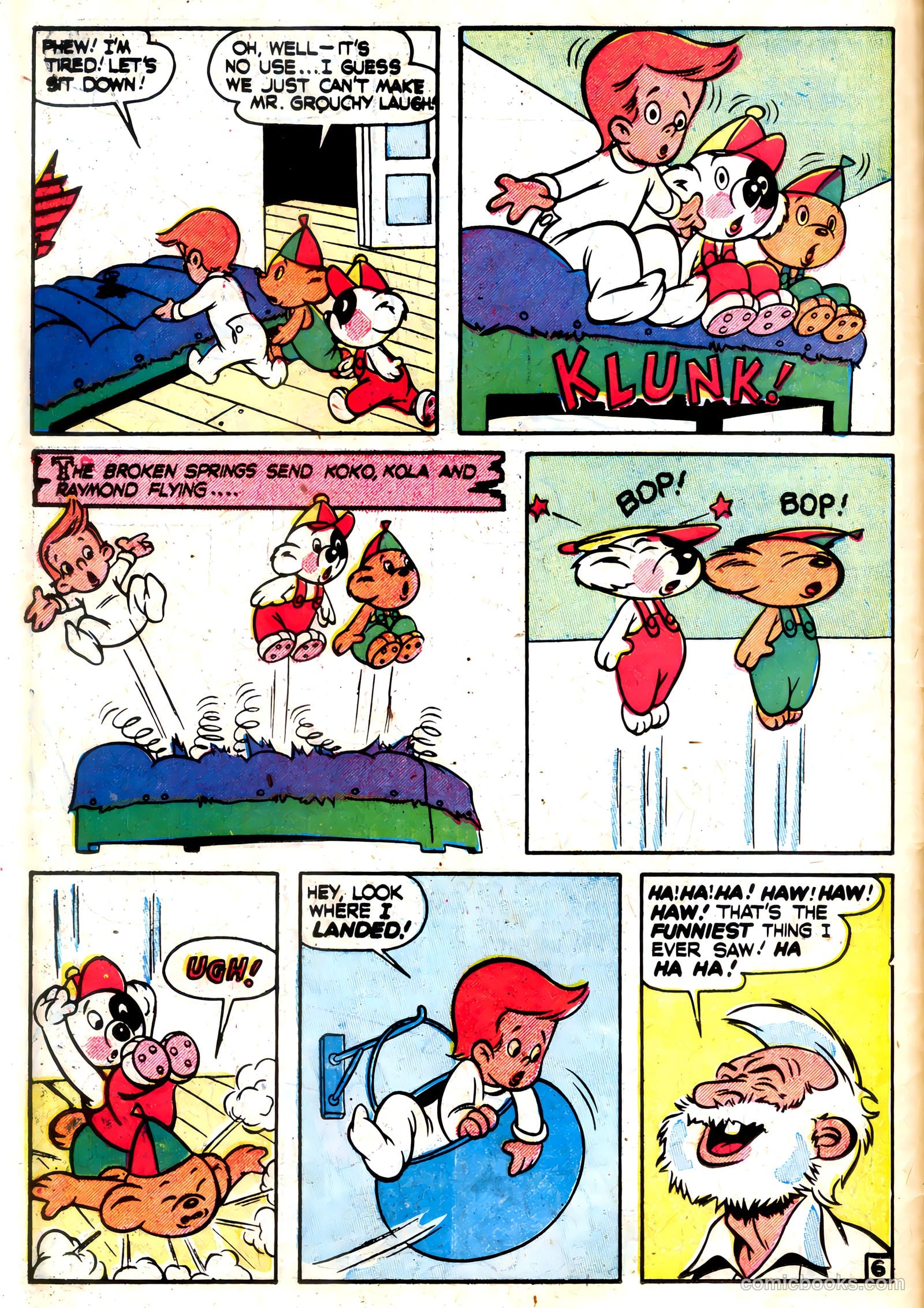 Tick Tock Tales [Tick Tock Comics] #27 (1950) — page 8 of 36
