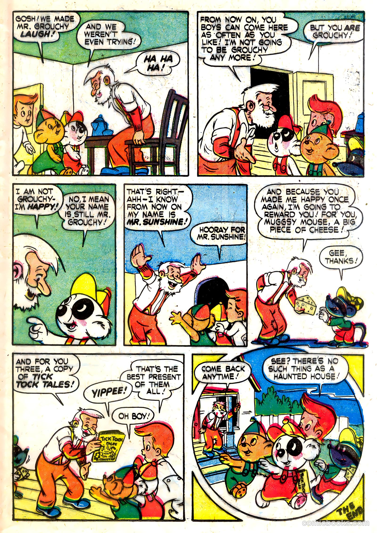 Tick Tock Tales [Tick Tock Comics] #27 (1950) — page 9 of 36