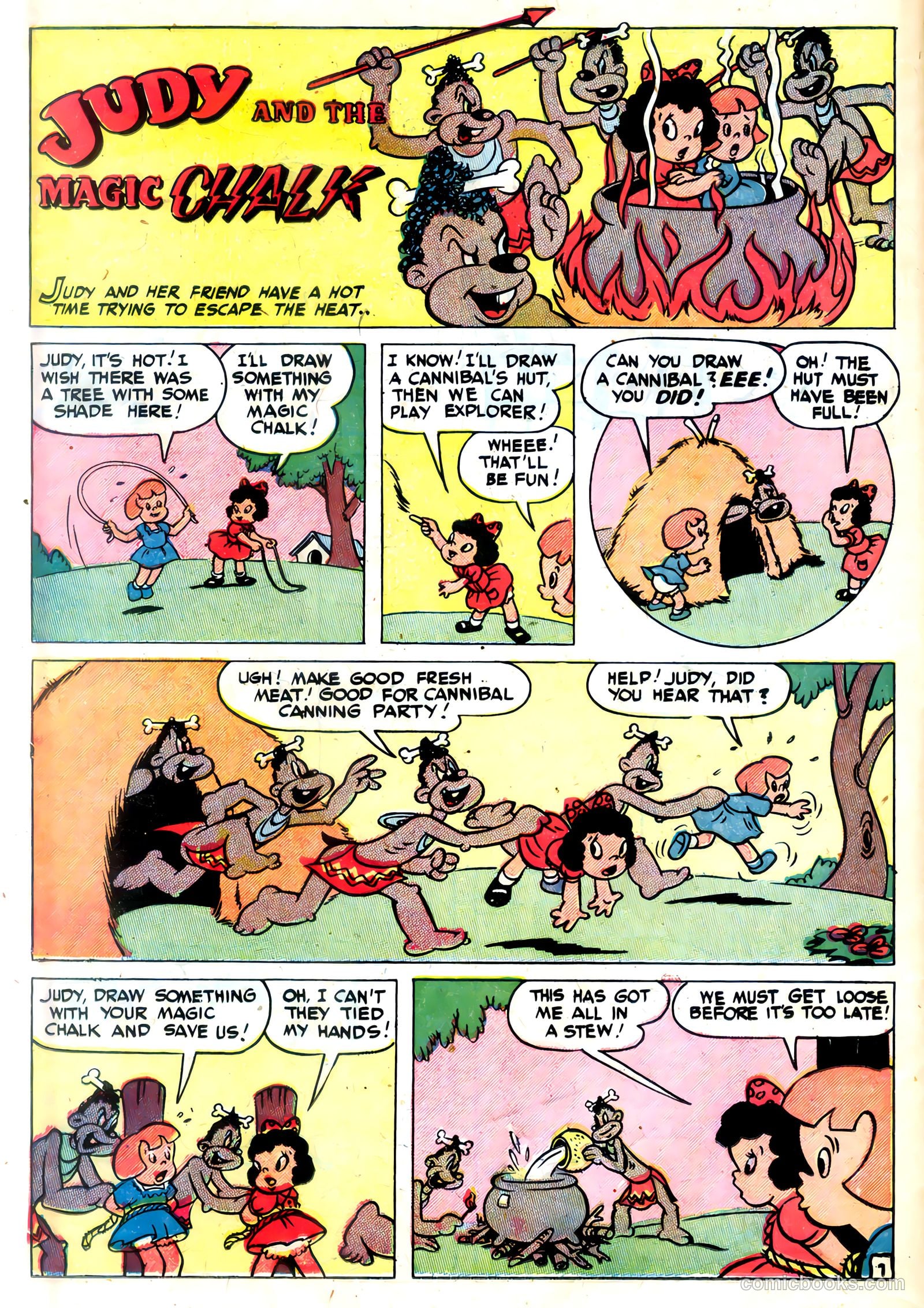 Tick Tock Tales [Tick Tock Comics] #27 (1950) — page 10 of 36