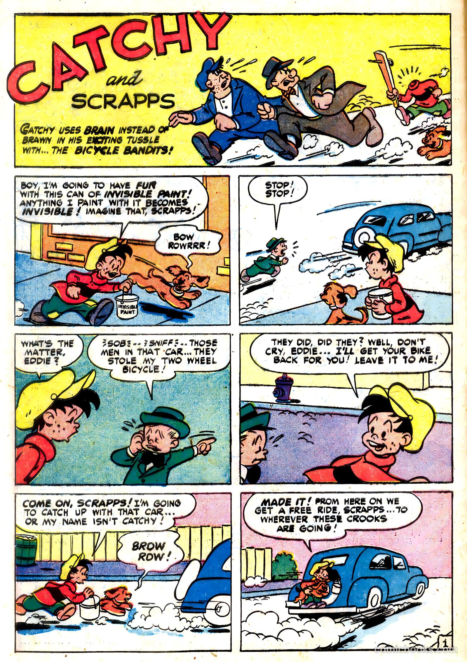 Tick Tock Tales [Tick Tock Comics] #27 (1950) — page 14 of 36