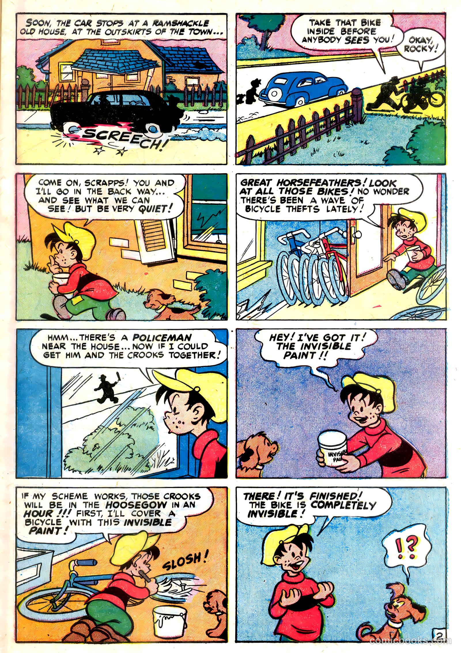 Tick Tock Tales [Tick Tock Comics] #27 (1950) — page 15 of 36