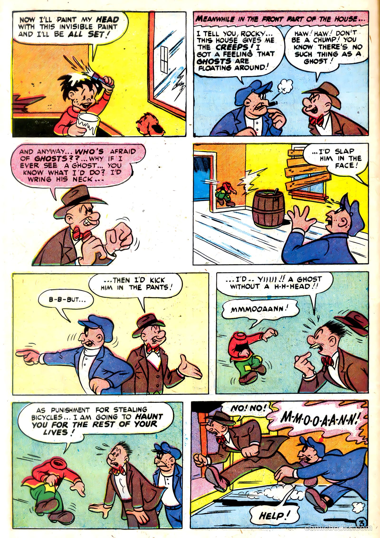 Tick Tock Tales [Tick Tock Comics] #27 (1950) — page 16 of 36