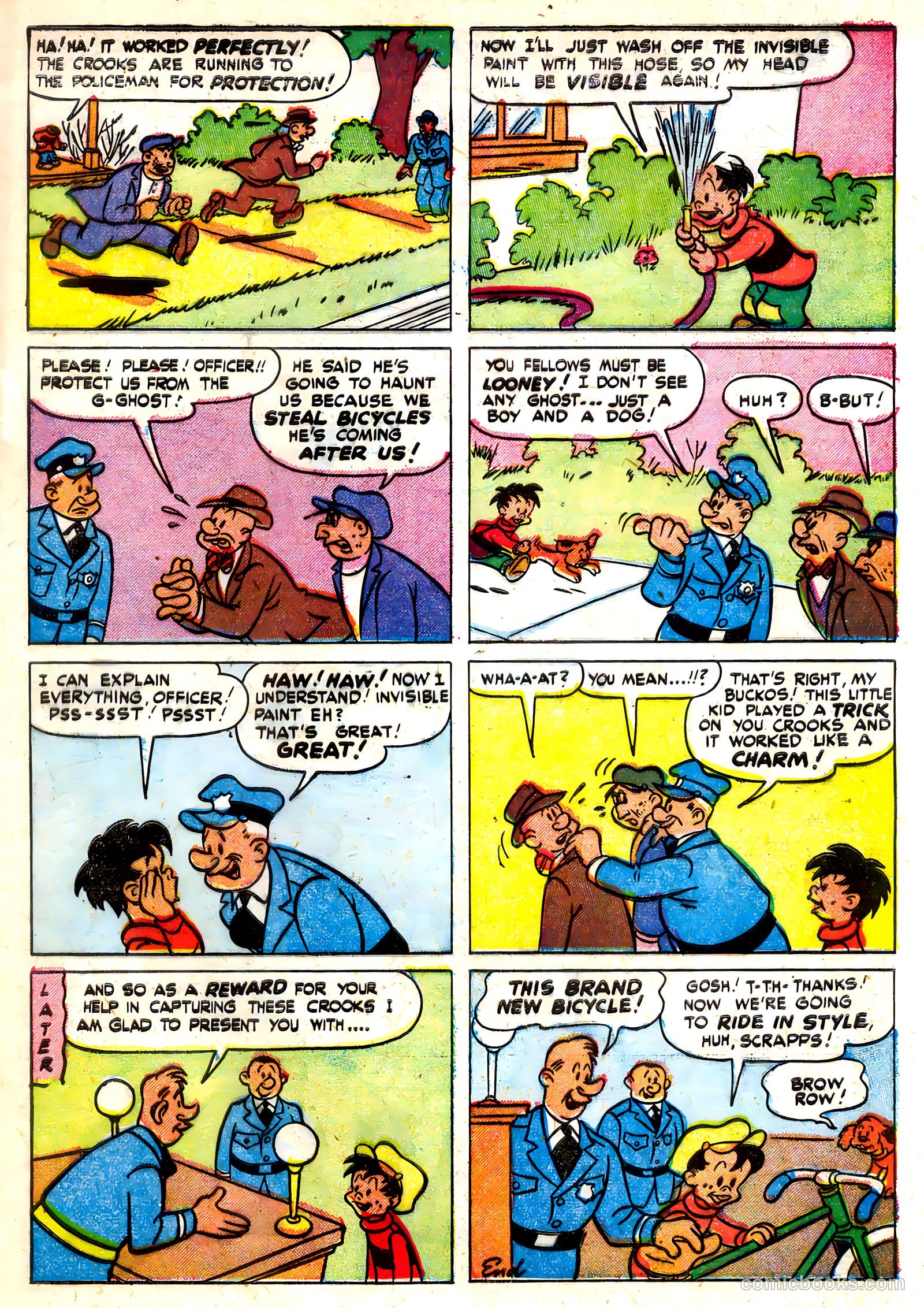 Tick Tock Tales [Tick Tock Comics] #27 (1950) — page 17 of 36
