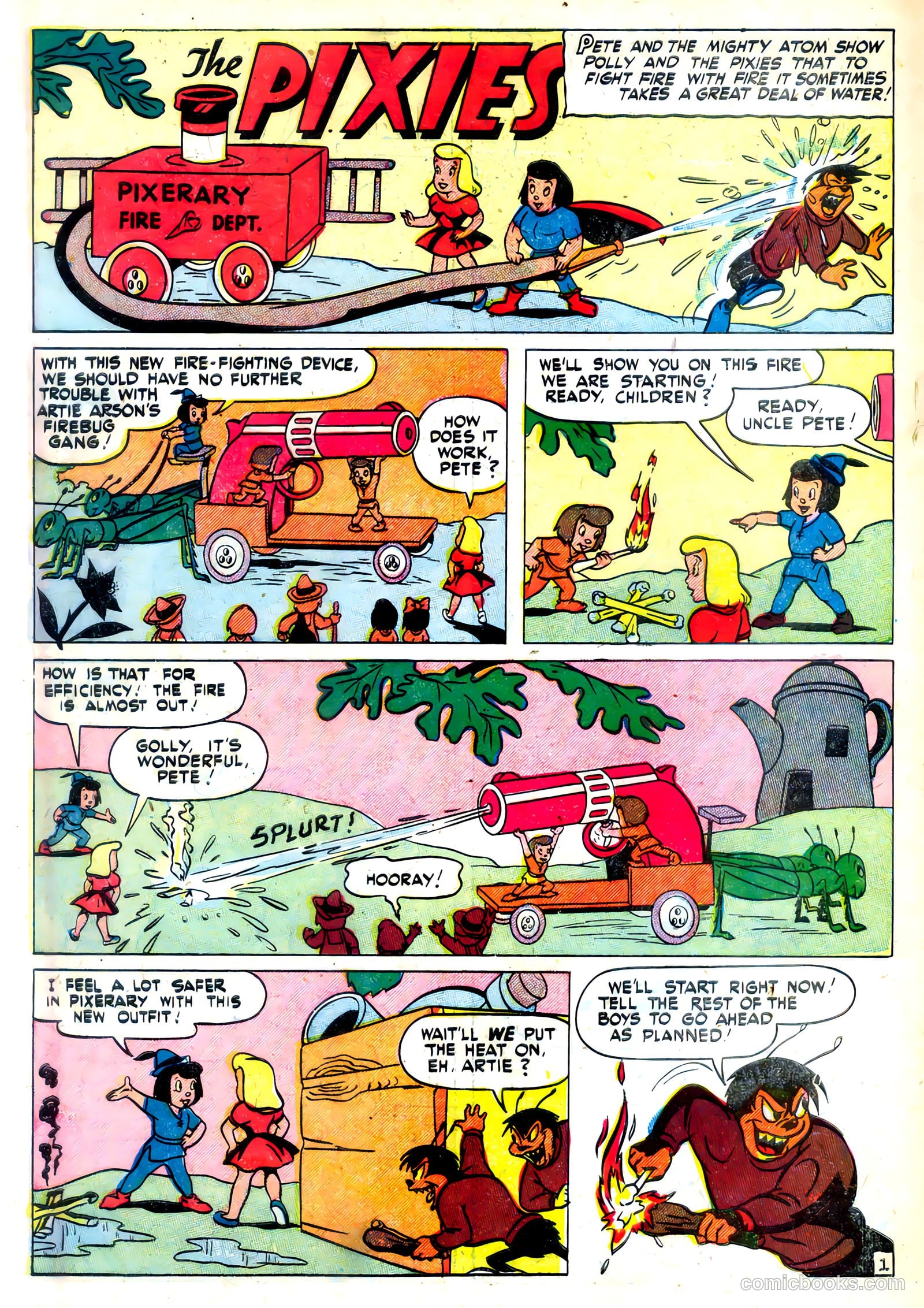 Tick Tock Tales [Tick Tock Comics] #27 (1950) — page 18 of 36