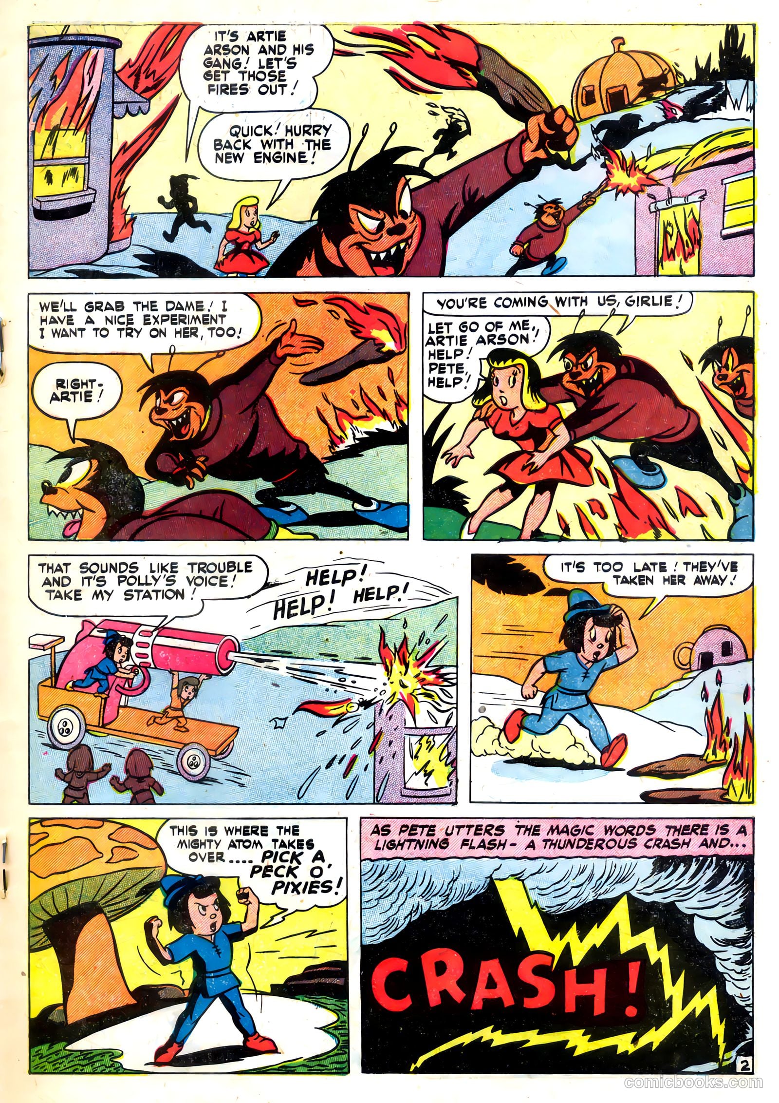 Tick Tock Tales [Tick Tock Comics] #27 (1950) — page 19 of 36