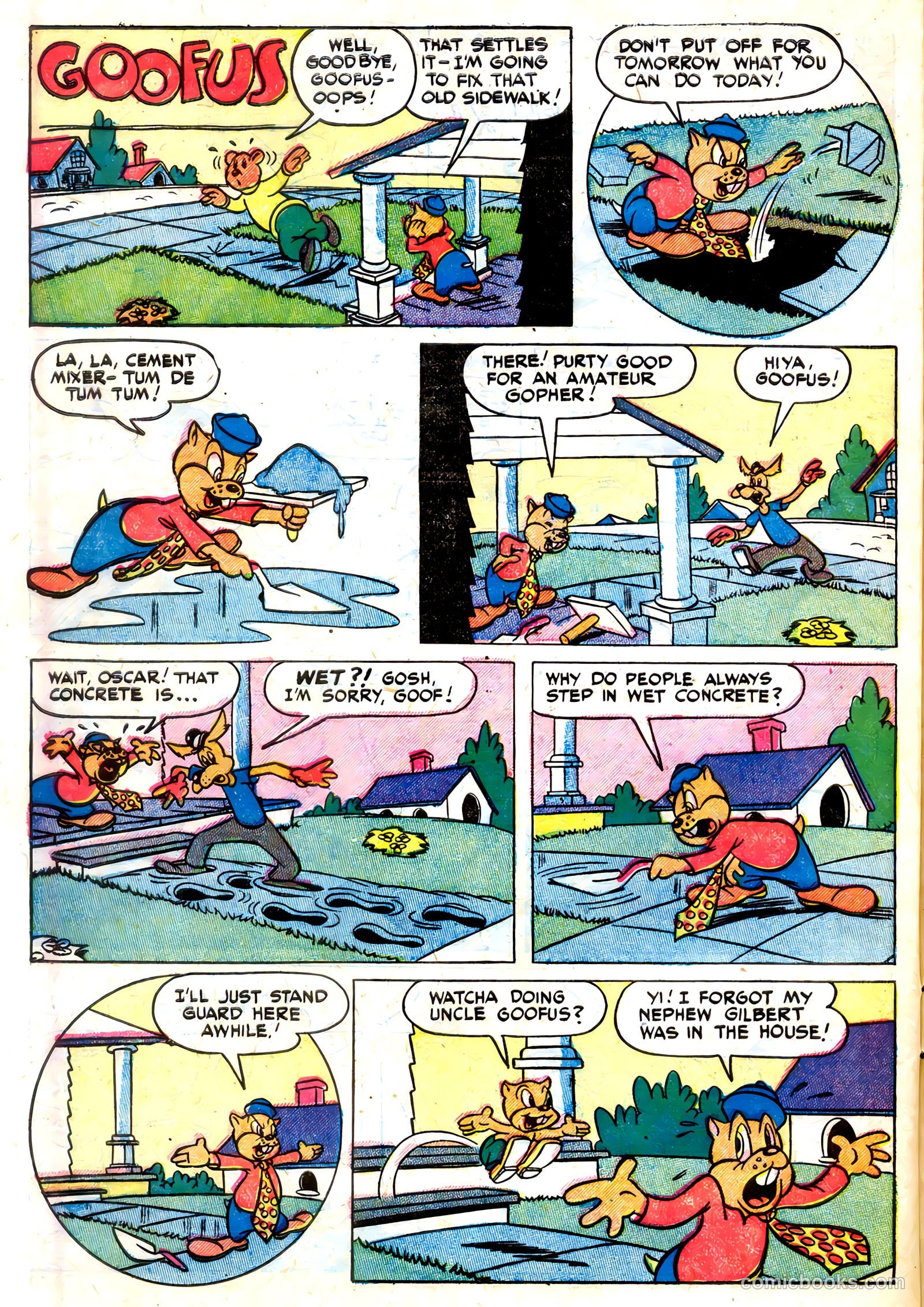 Tick Tock Tales [Tick Tock Comics] #27 (1950) — page 22 of 36