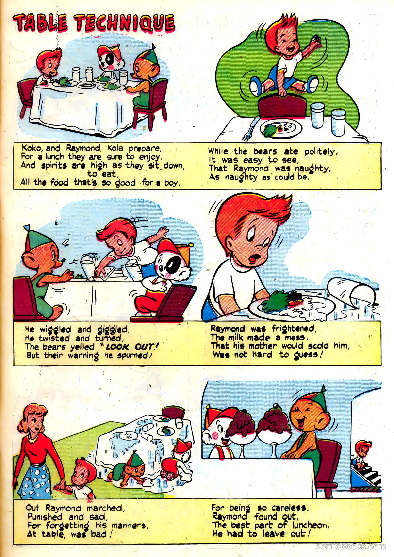 Tick Tock Tales [Tick Tock Comics] #27 (1950) — page 29 of 36