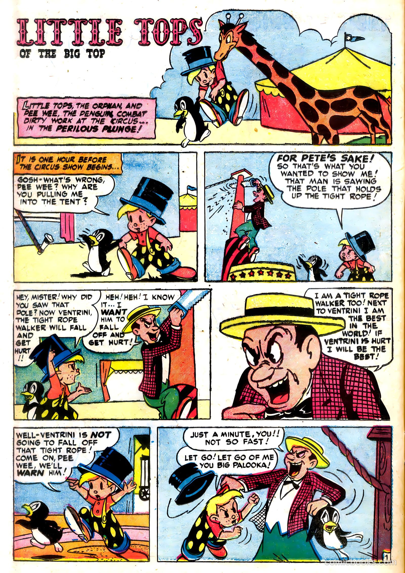 Tick Tock Tales [Tick Tock Comics] #27 (1950) — page 30 of 36